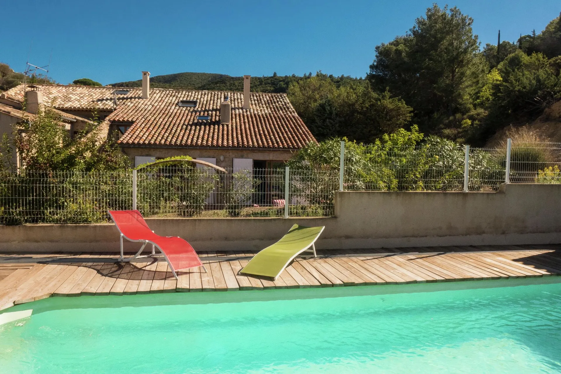Extérieur maison de vacances (été)
