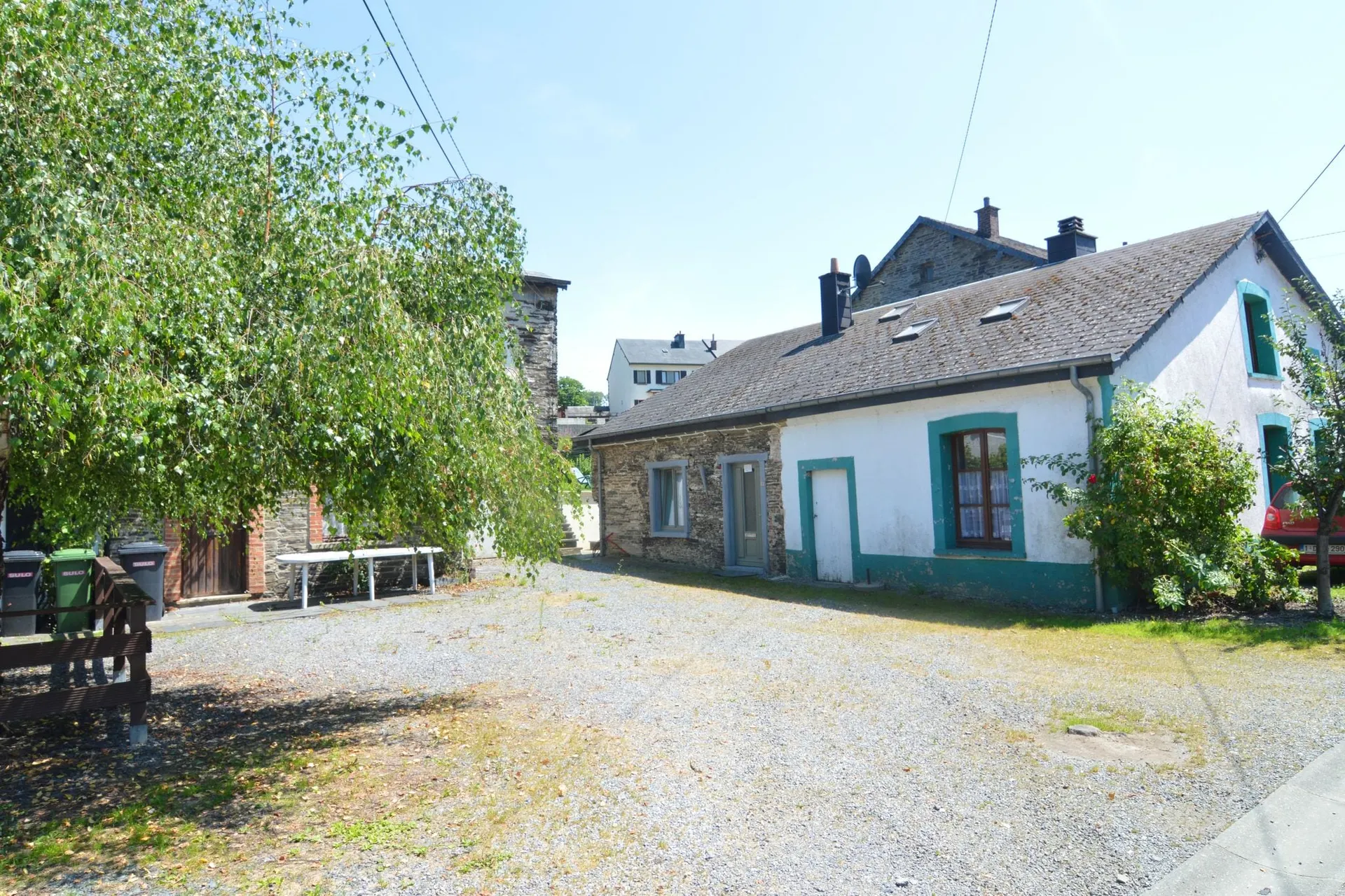 Exterieur vakantiehuis (zomer)