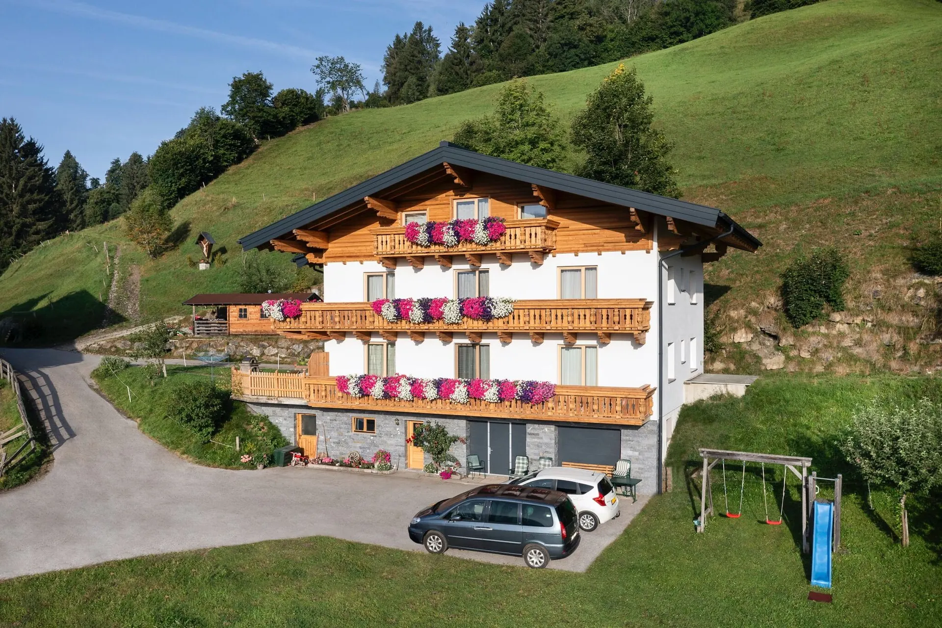 Extérieur maison de vacances (été)
