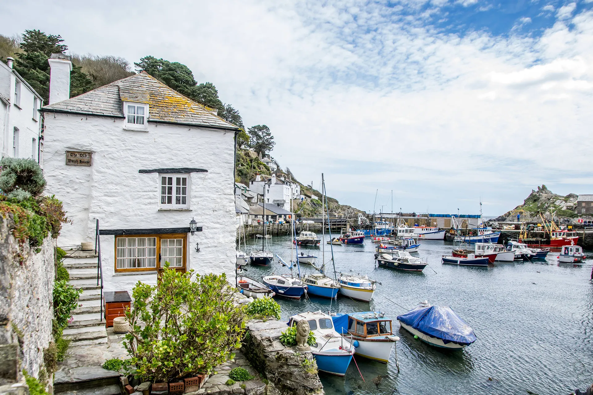 Sfeerimpressie Polperro, Cornwall