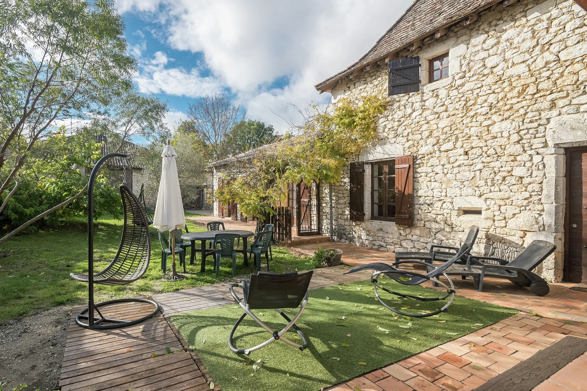 Extérieur maison de vacances (été)