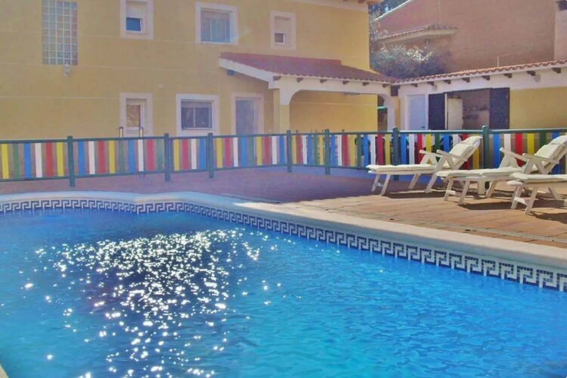 Piscine maison de vacances