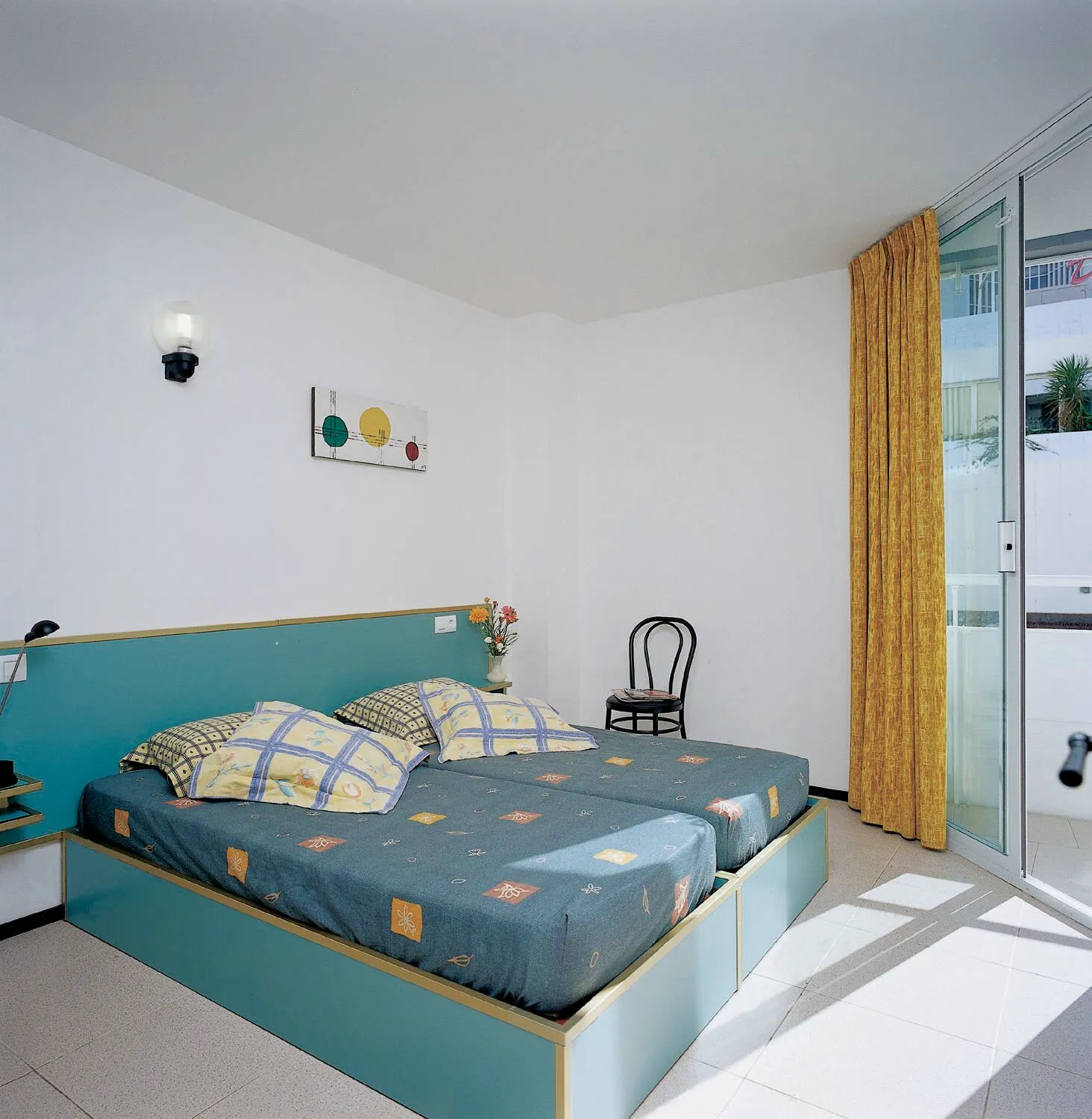 Slaapkamer 2-kamerappartement