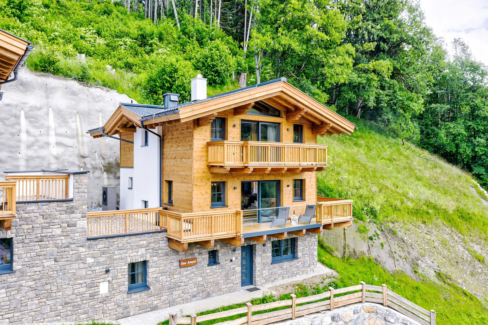 Extérieur maison de vacances (été)