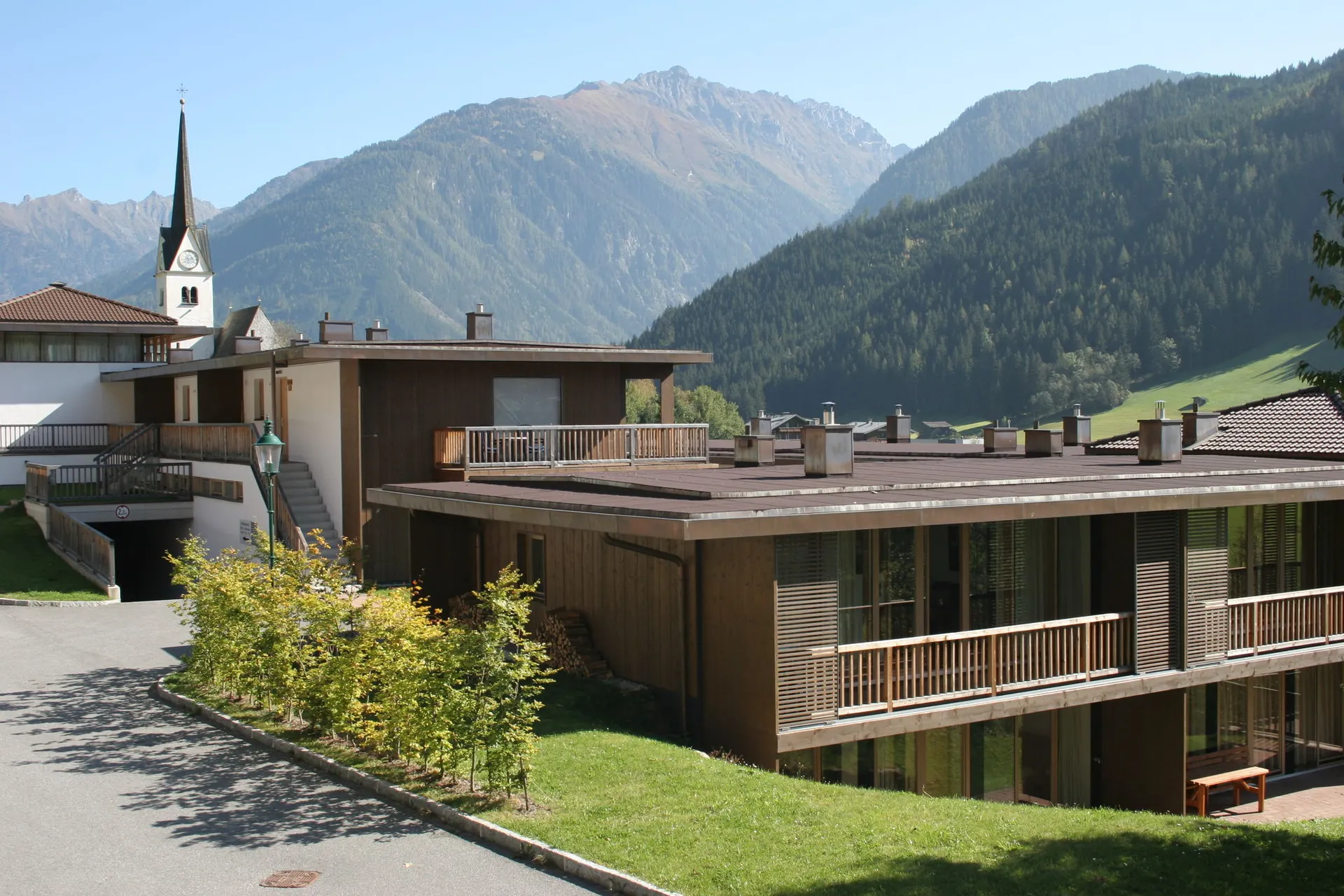 Exterieur vakantiehuis (zomer)