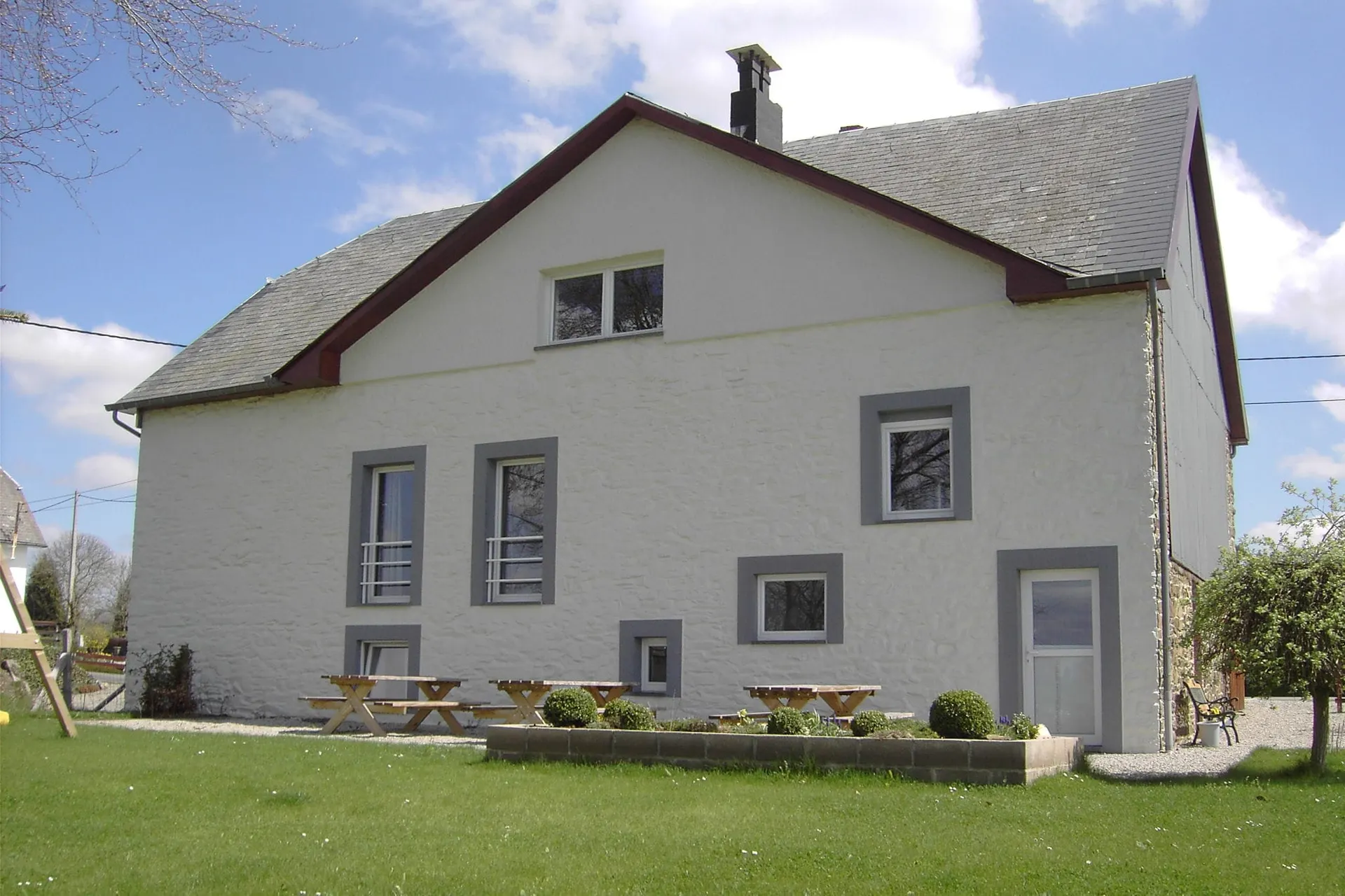 Exterieur vakantiehuis (zomer)