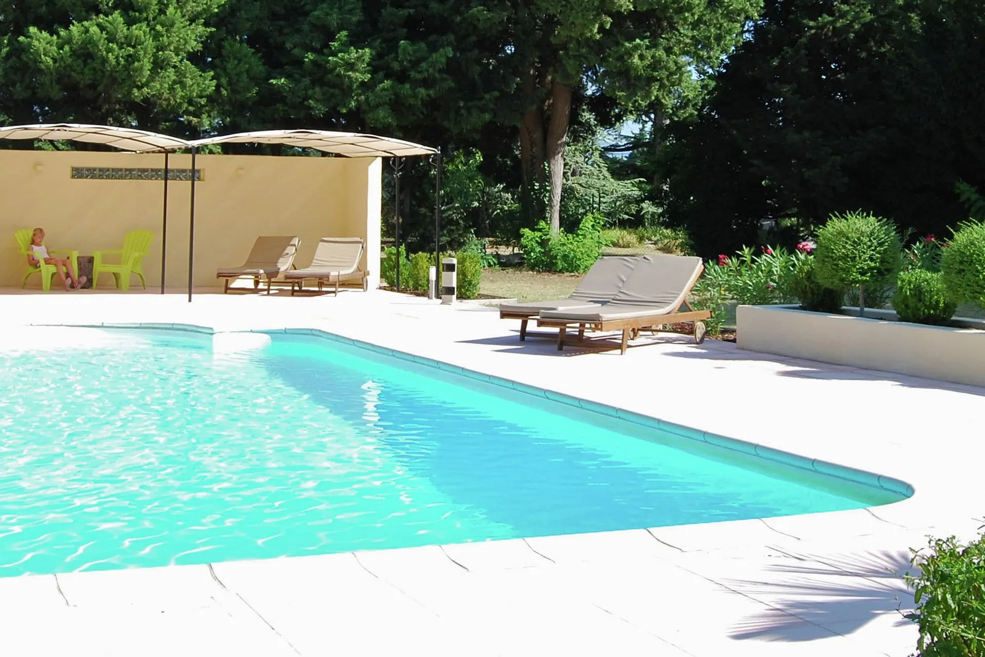 Piscine maison de vacances