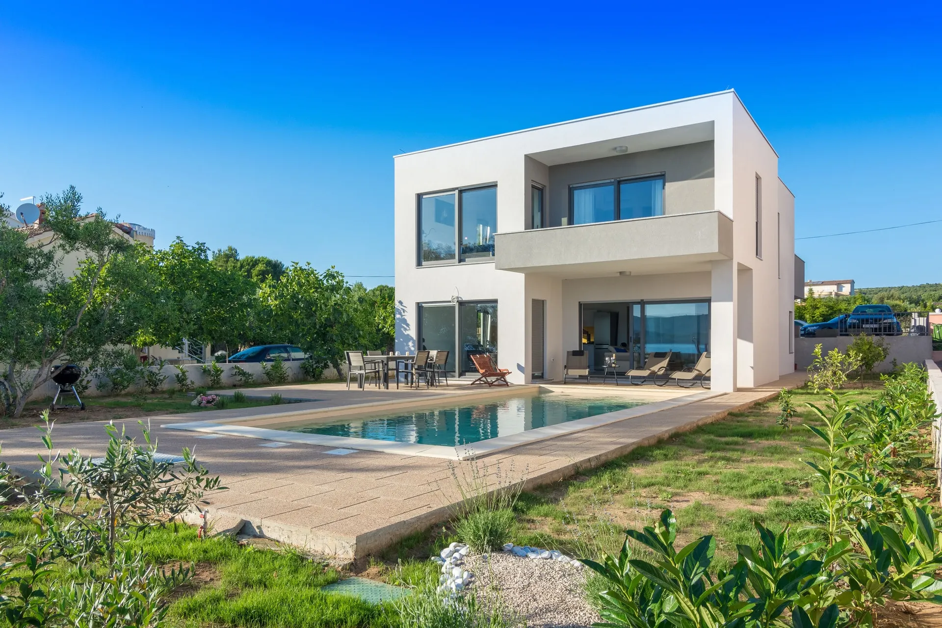 Extérieur maison de vacances (été)