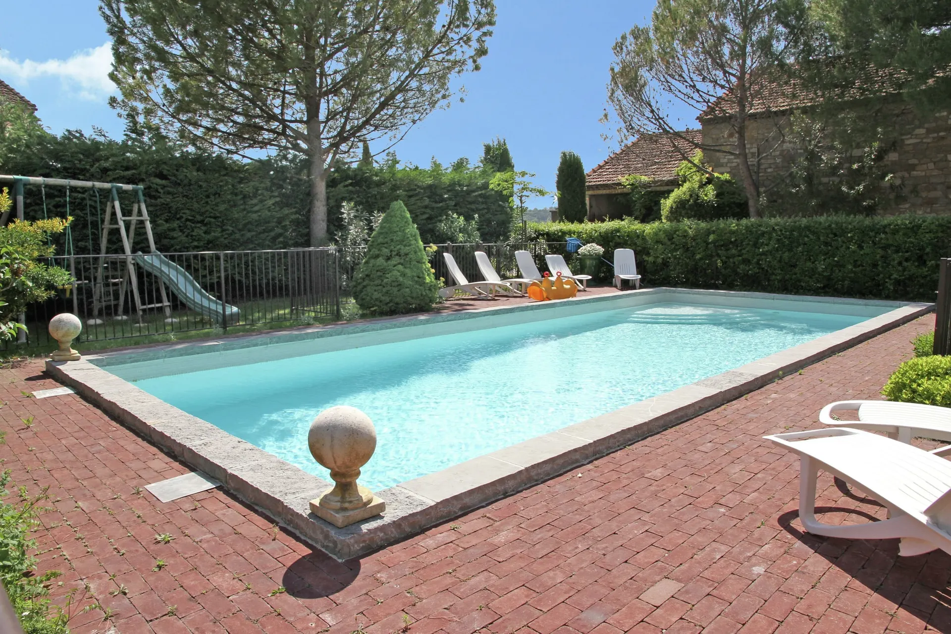 Piscine maison de vacances