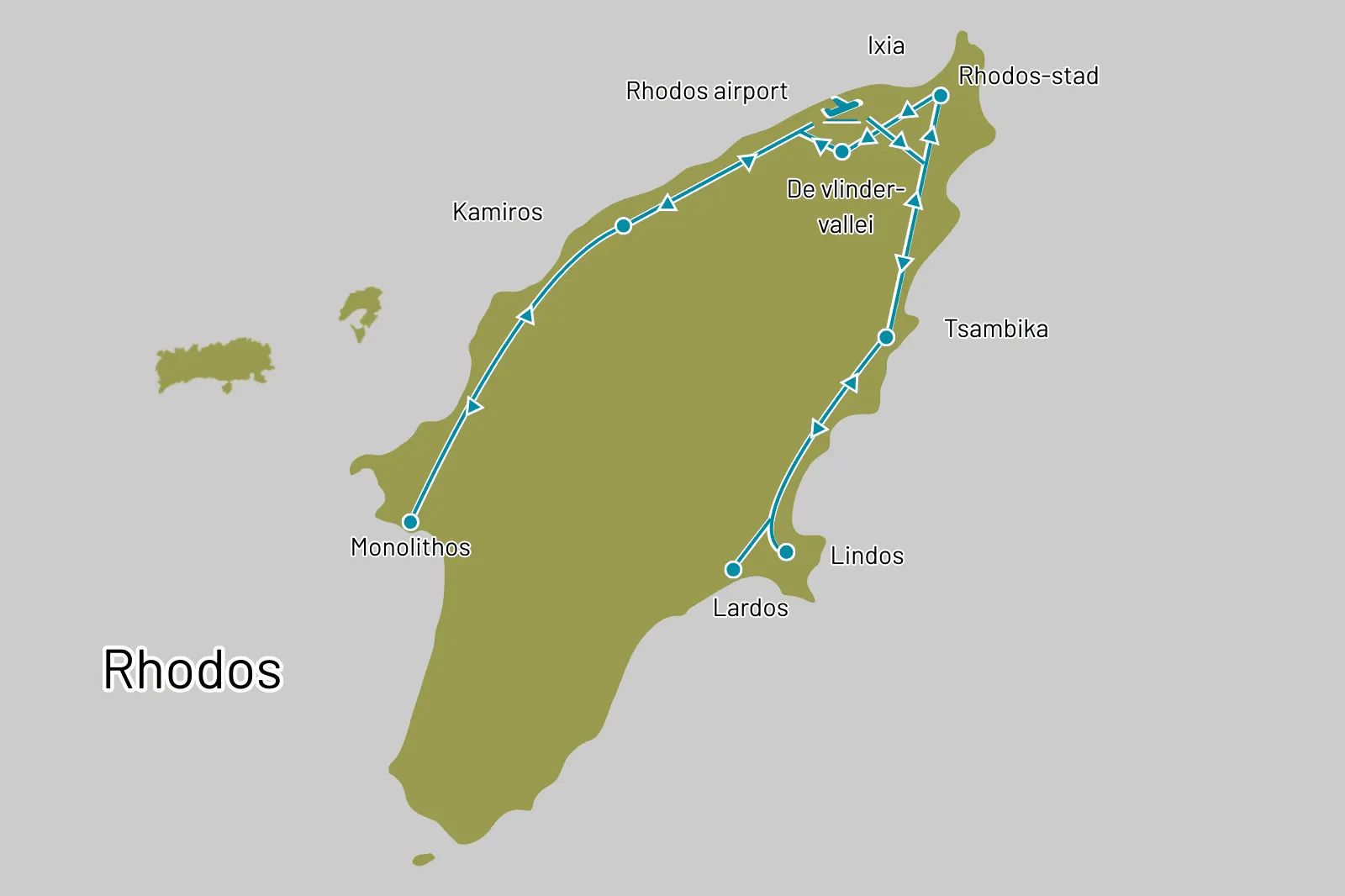 Fly-drive Rhodos in Style