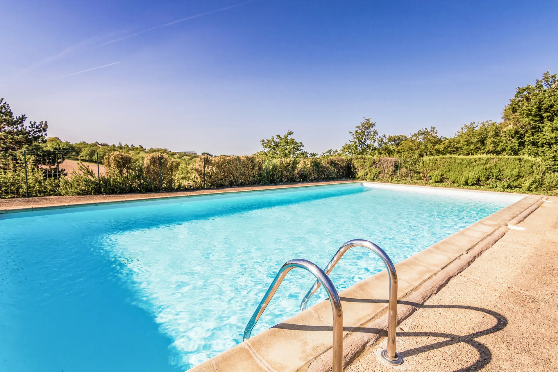 Piscine maison de vacances