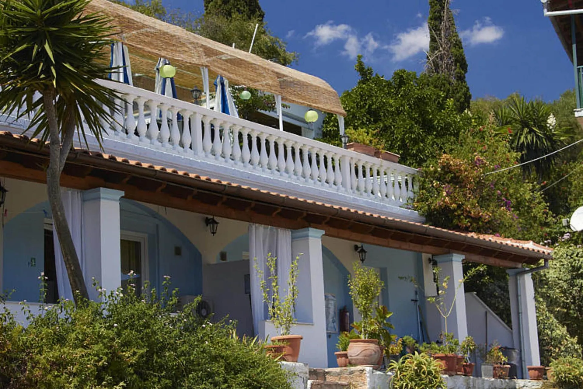 Extérieur maison de vacances (été)