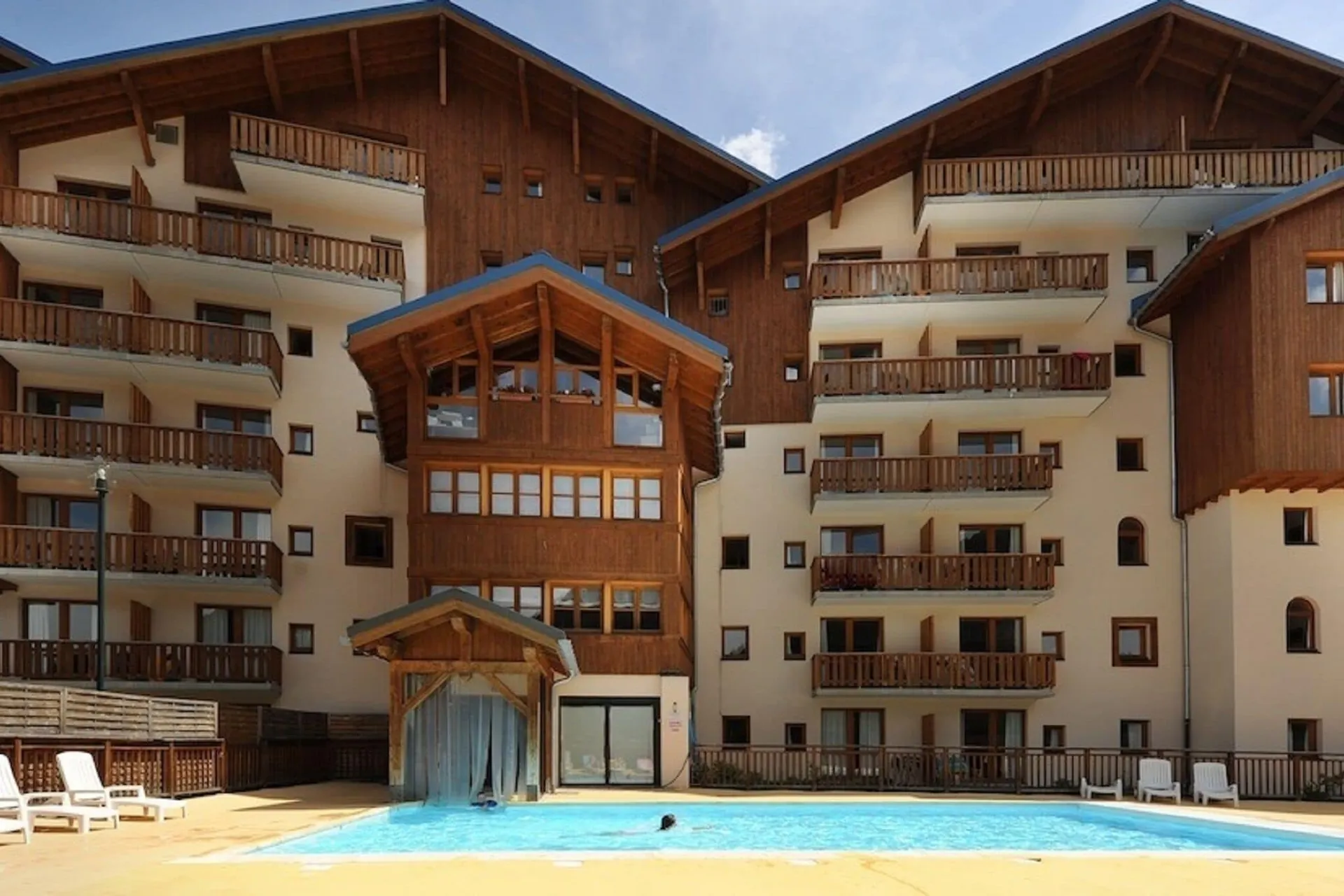 Extérieur maison de vacances (été)