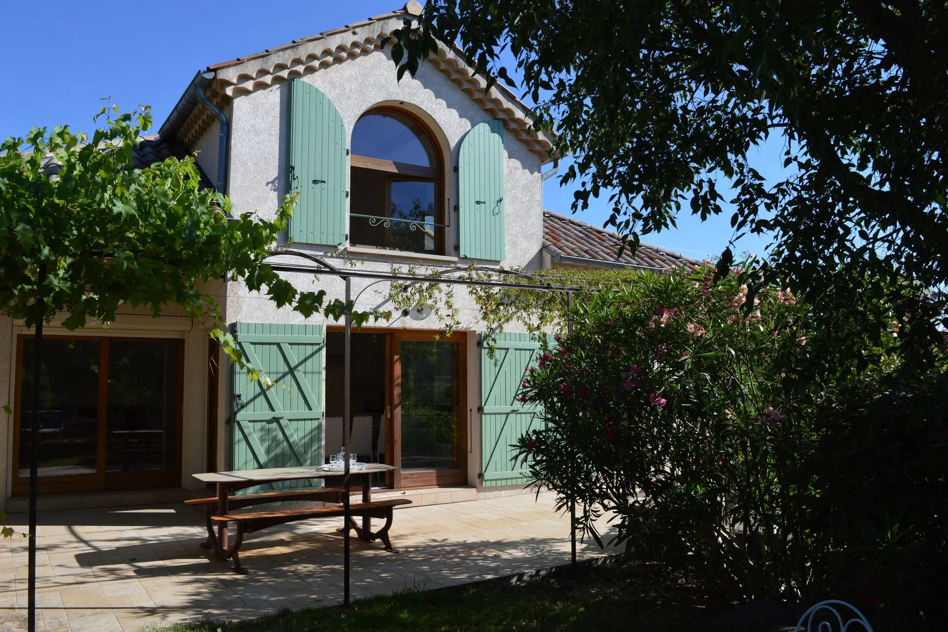Extérieur maison de vacances (été)