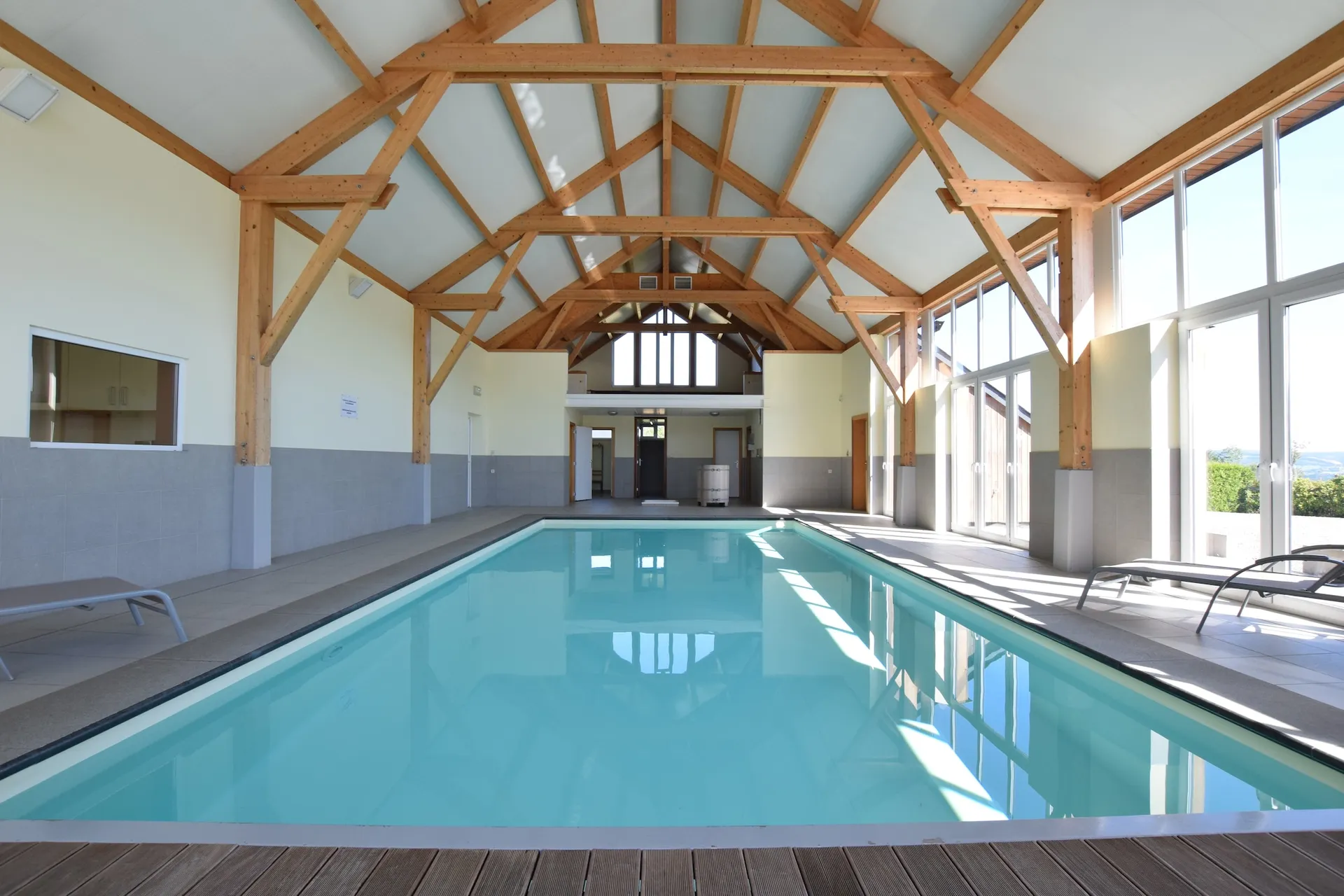 Piscine maison de vacances