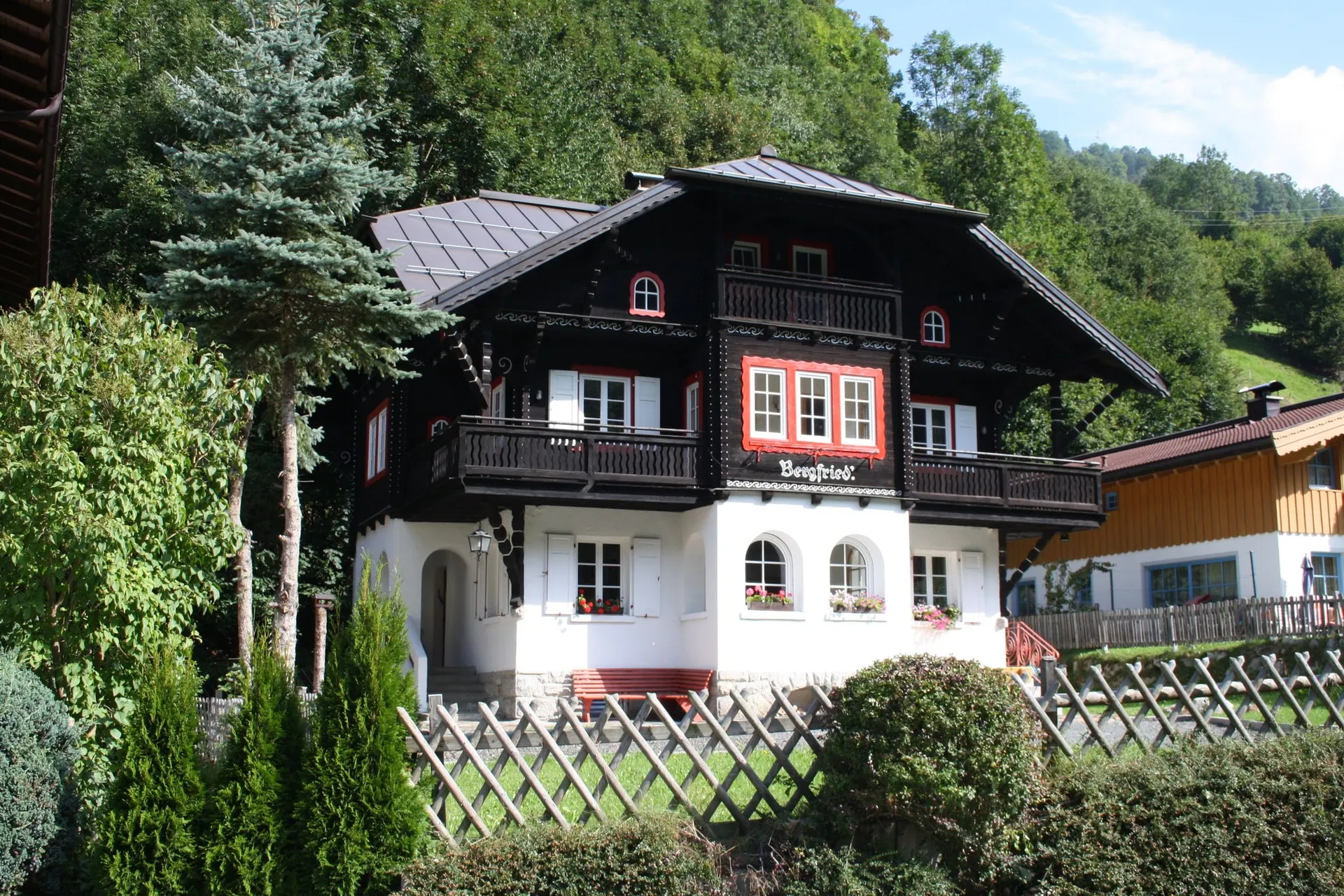 Extérieur maison de vacances (été)