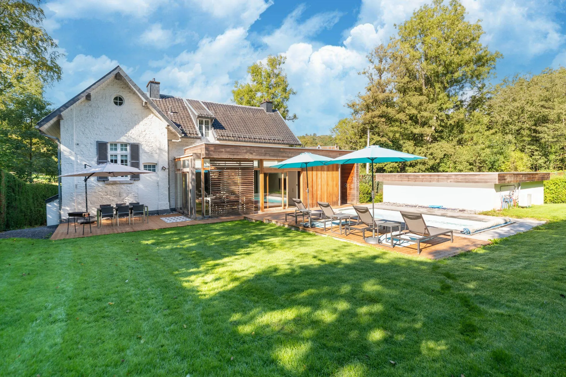 Extérieur maison de vacances (été)