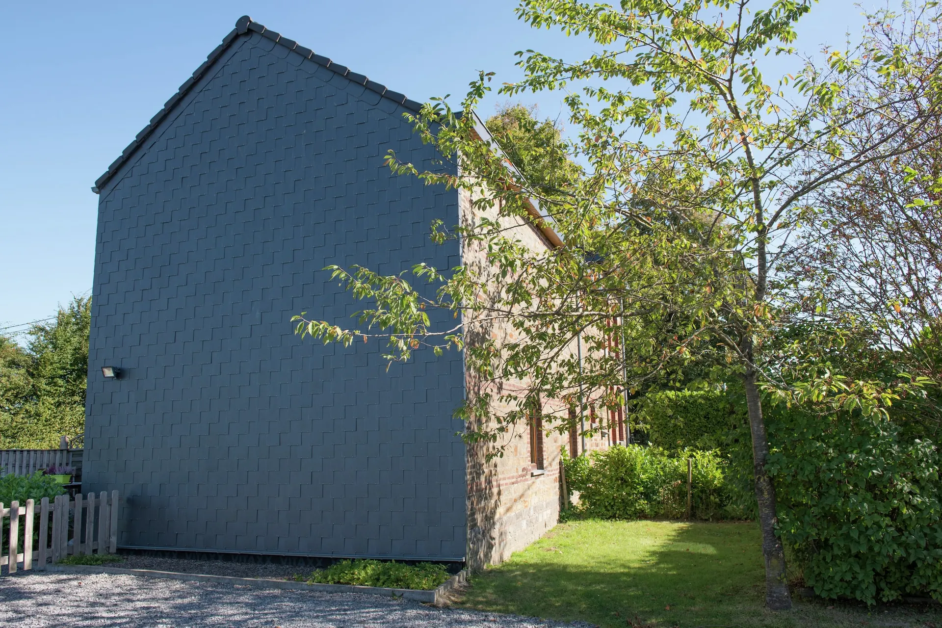 Exterieur vakantiehuis (zomer)