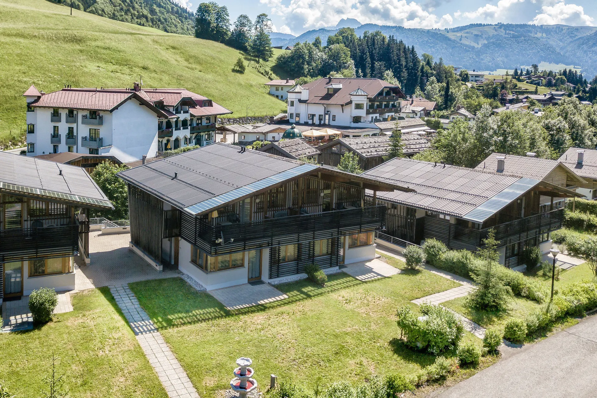 Extérieur maison de vacances (été)