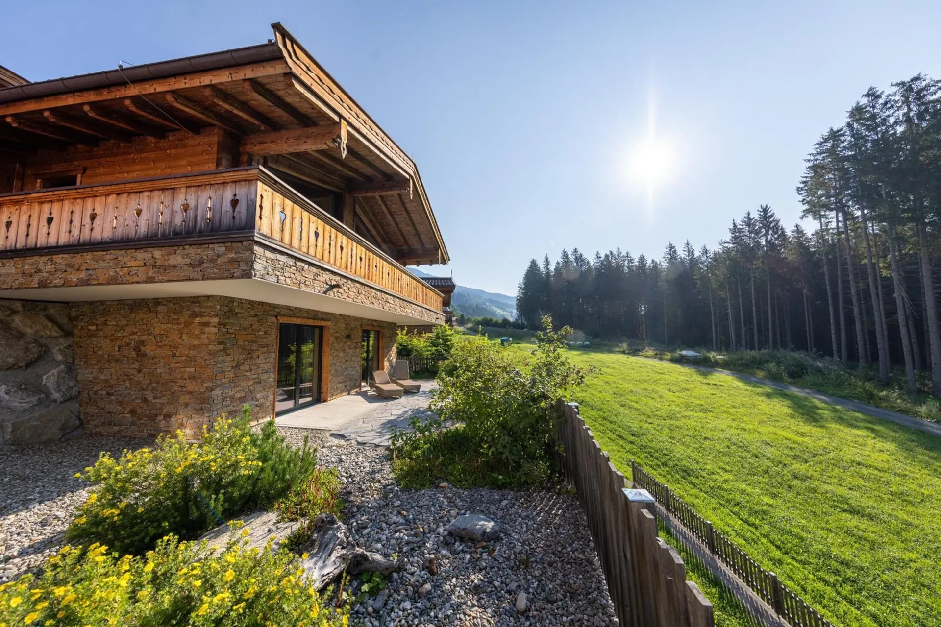 Extérieur maison de vacances (été)