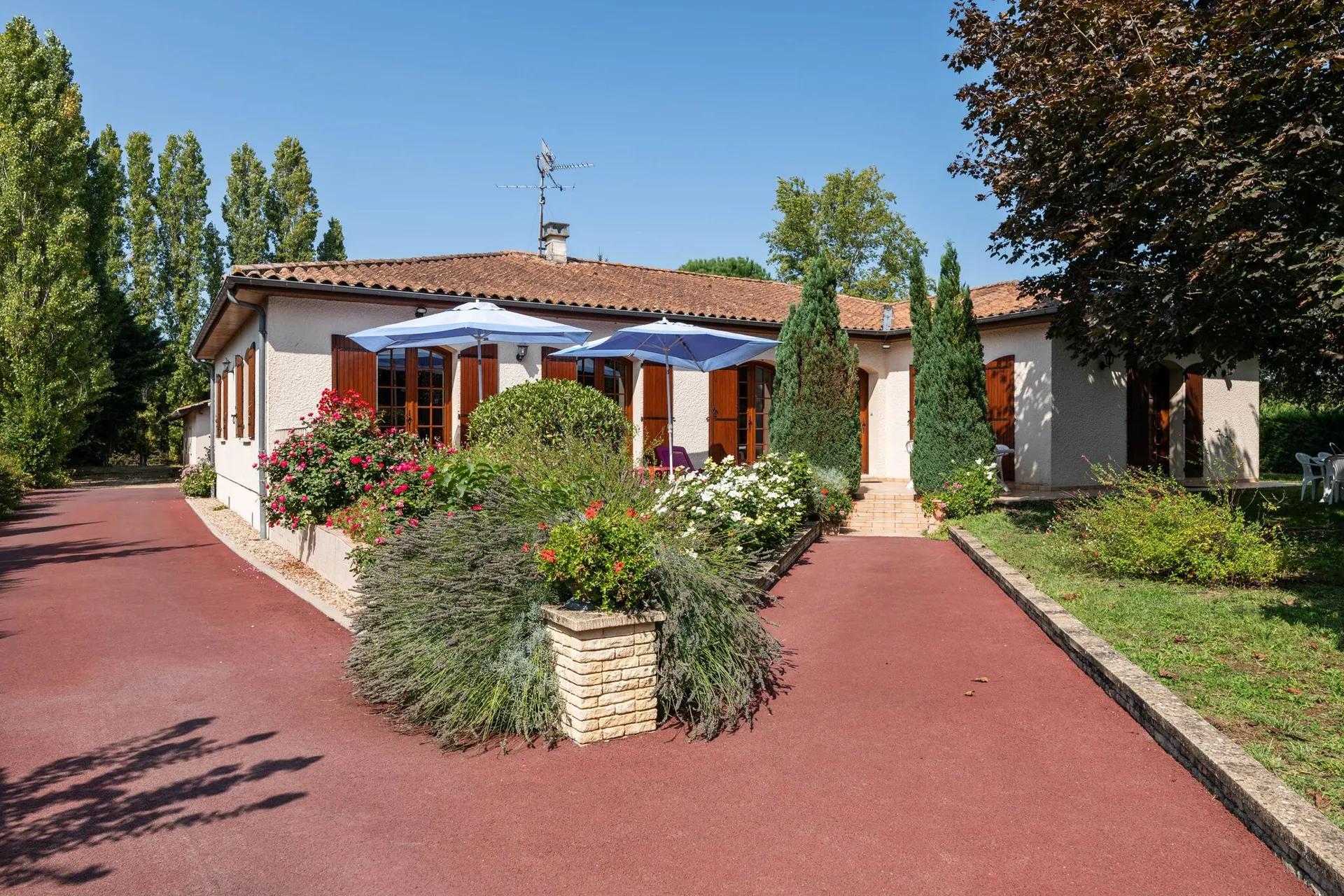 Extérieur maison de vacances (été)