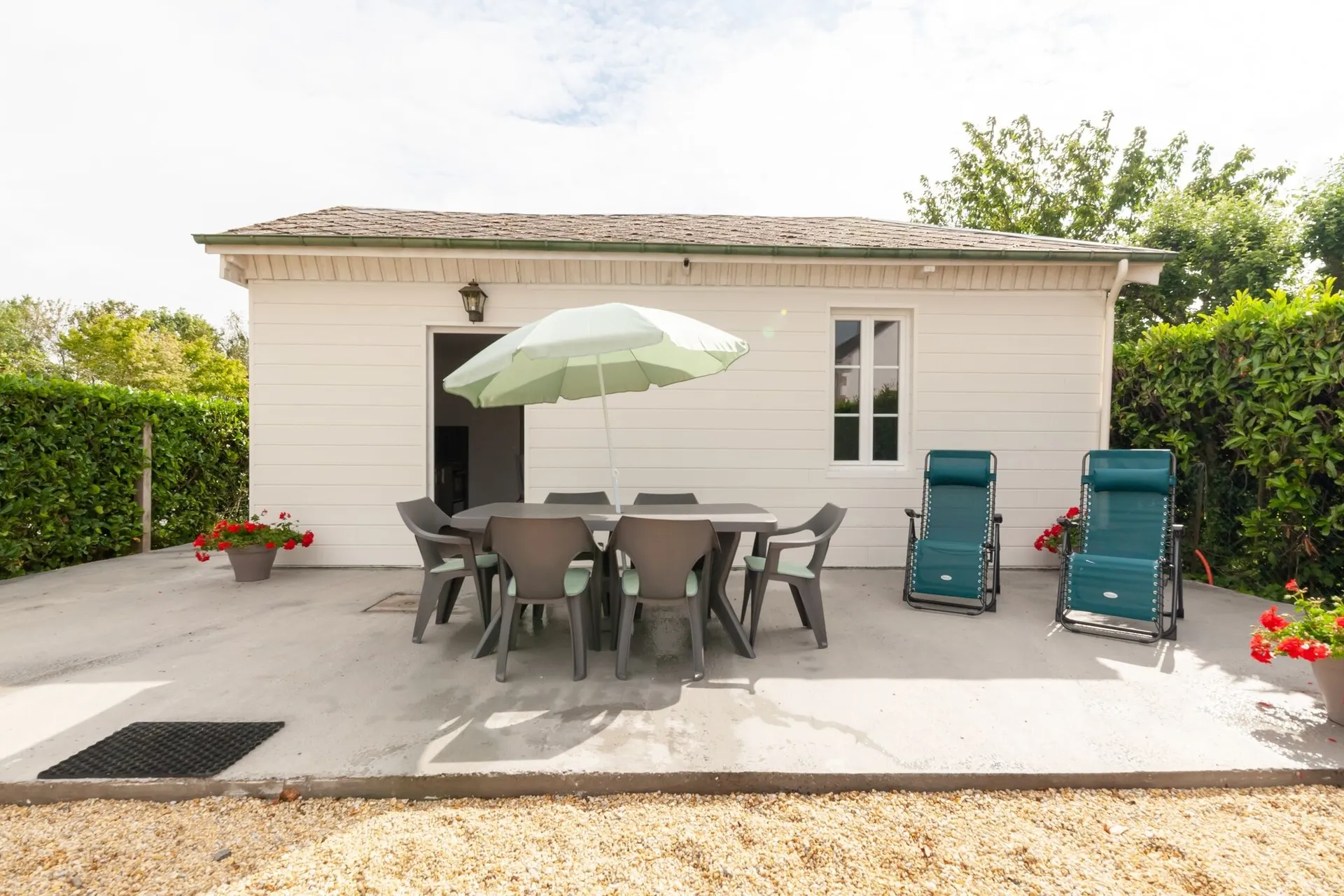 Extérieur maison de vacances (été)