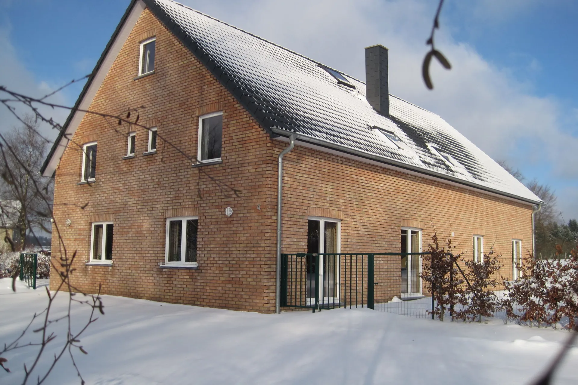 Extérieur maison de vacances (hiver)