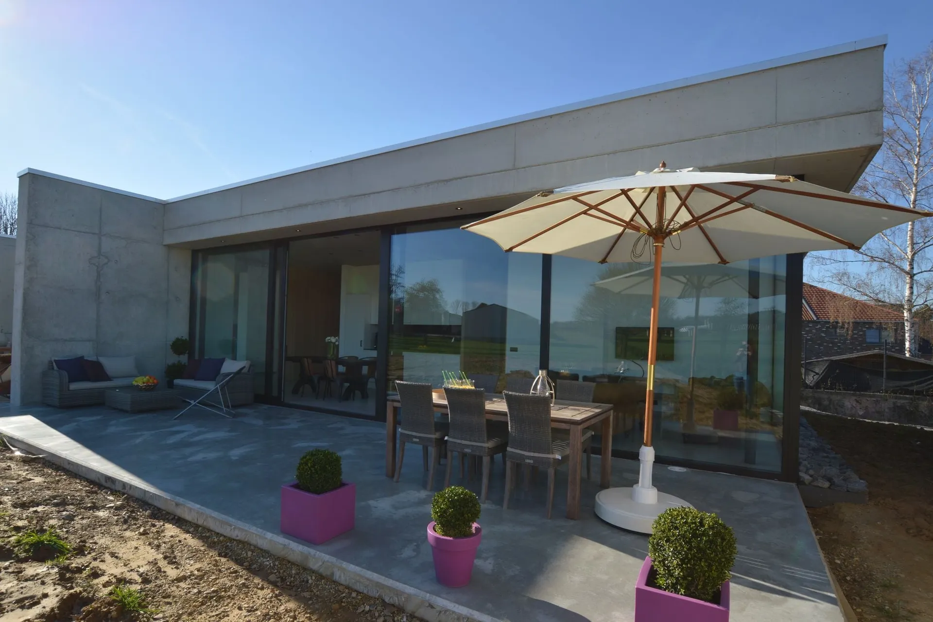 Extérieur maison de vacances (été)