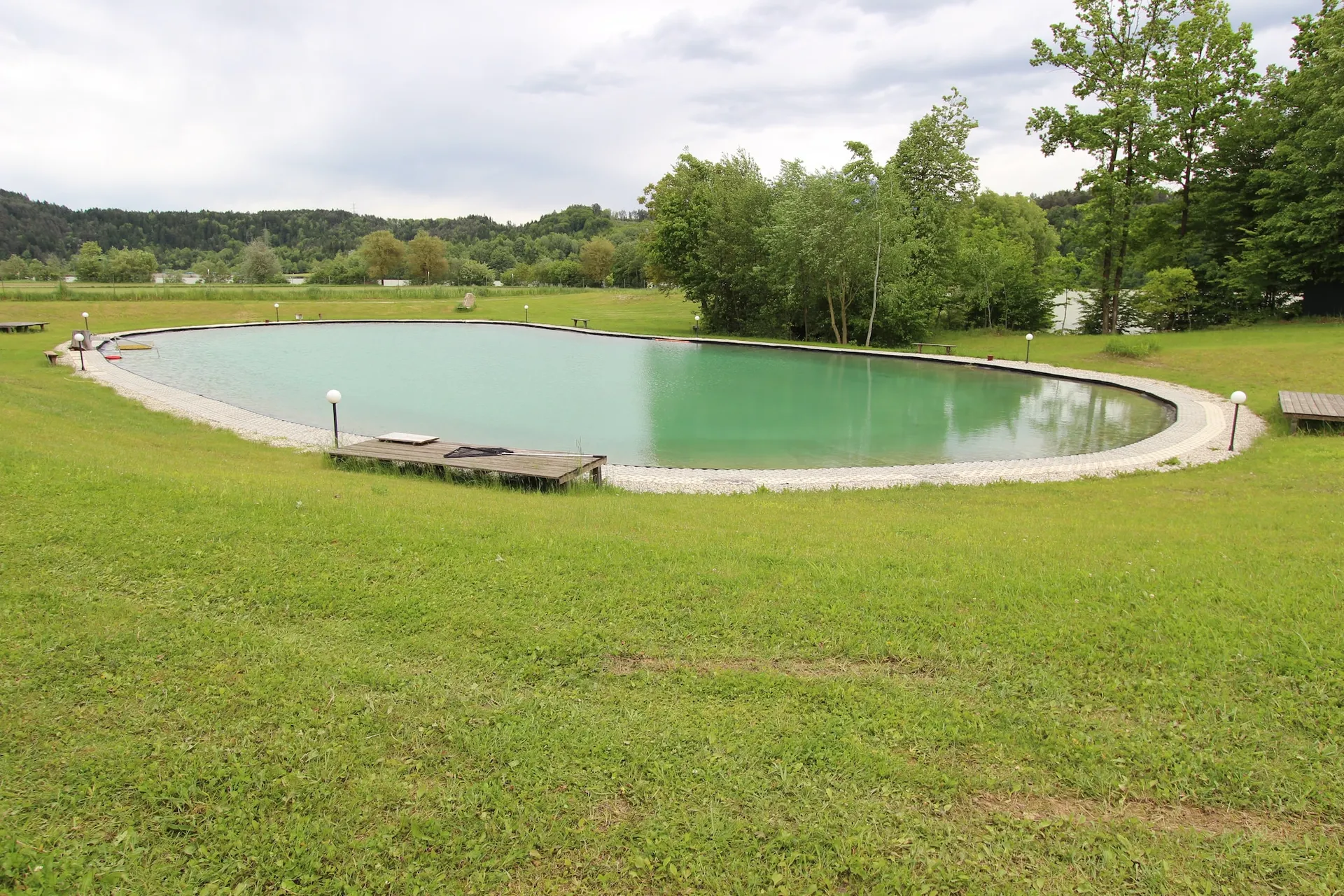 Piscine maison de vacances