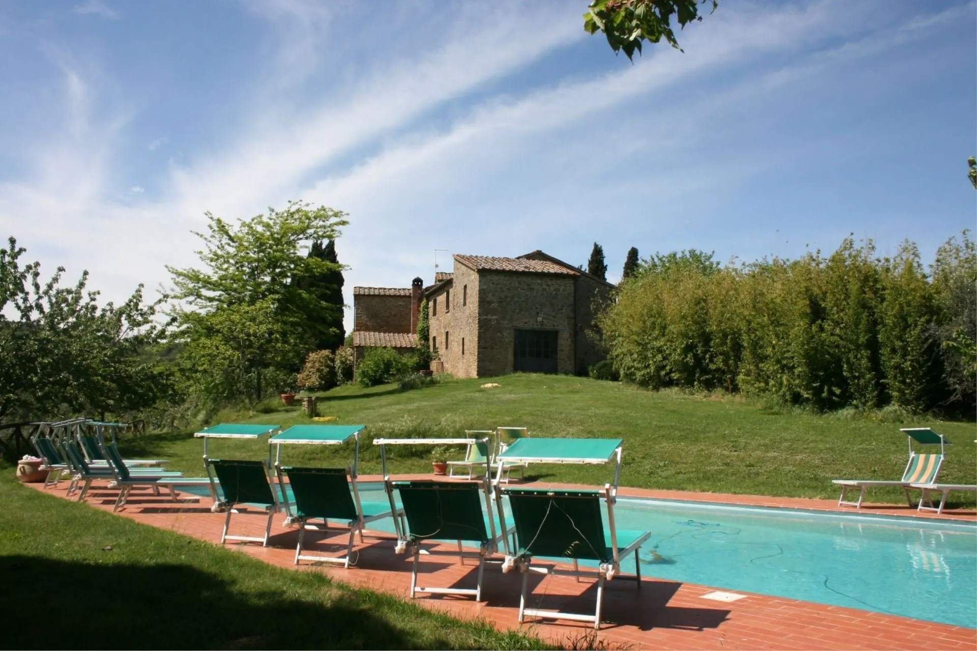 agriturismo bevignano zwembad met huis