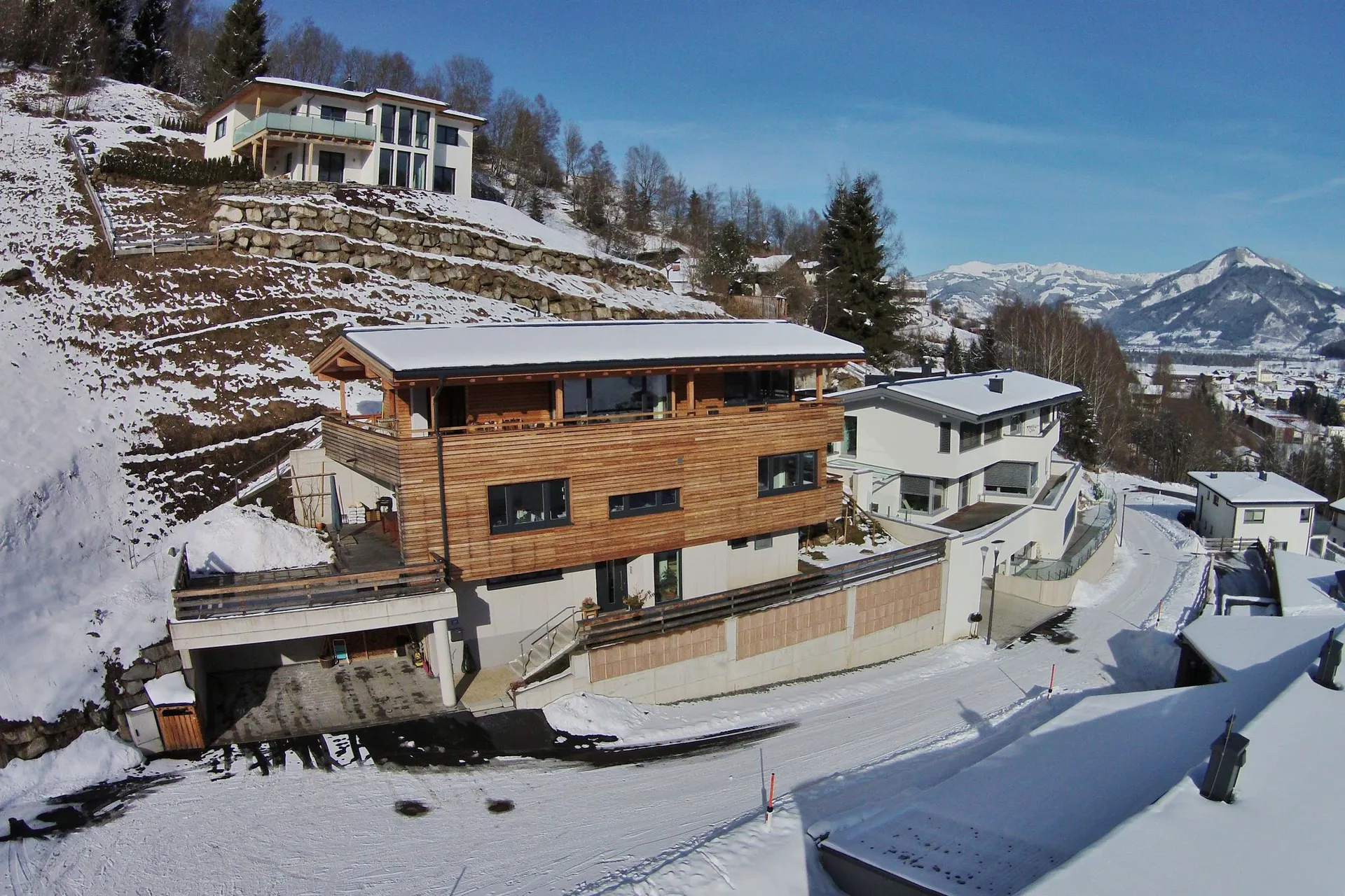 Extérieur maison de vacances (hiver)