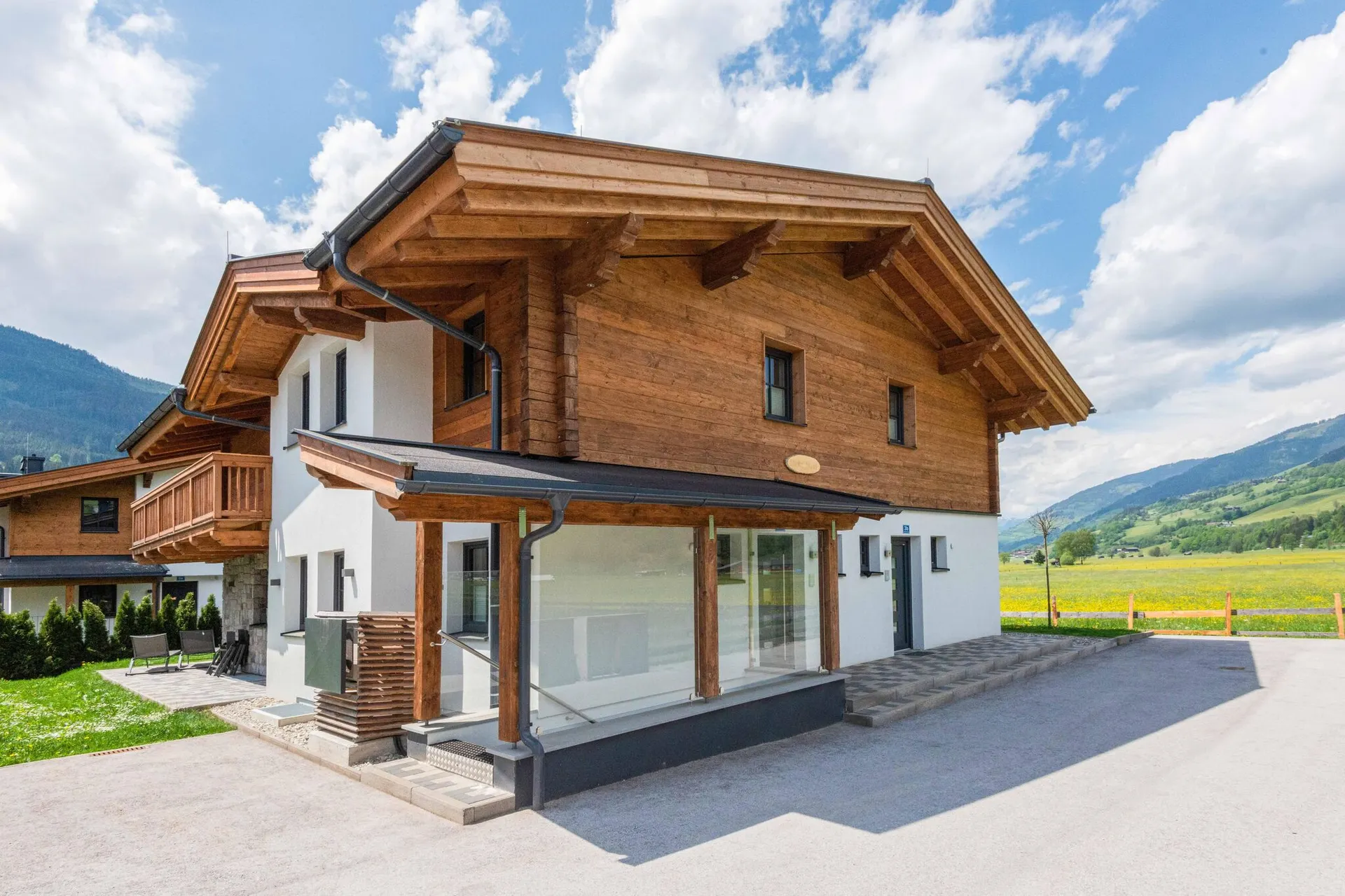Exterieur vakantiehuis (zomer)