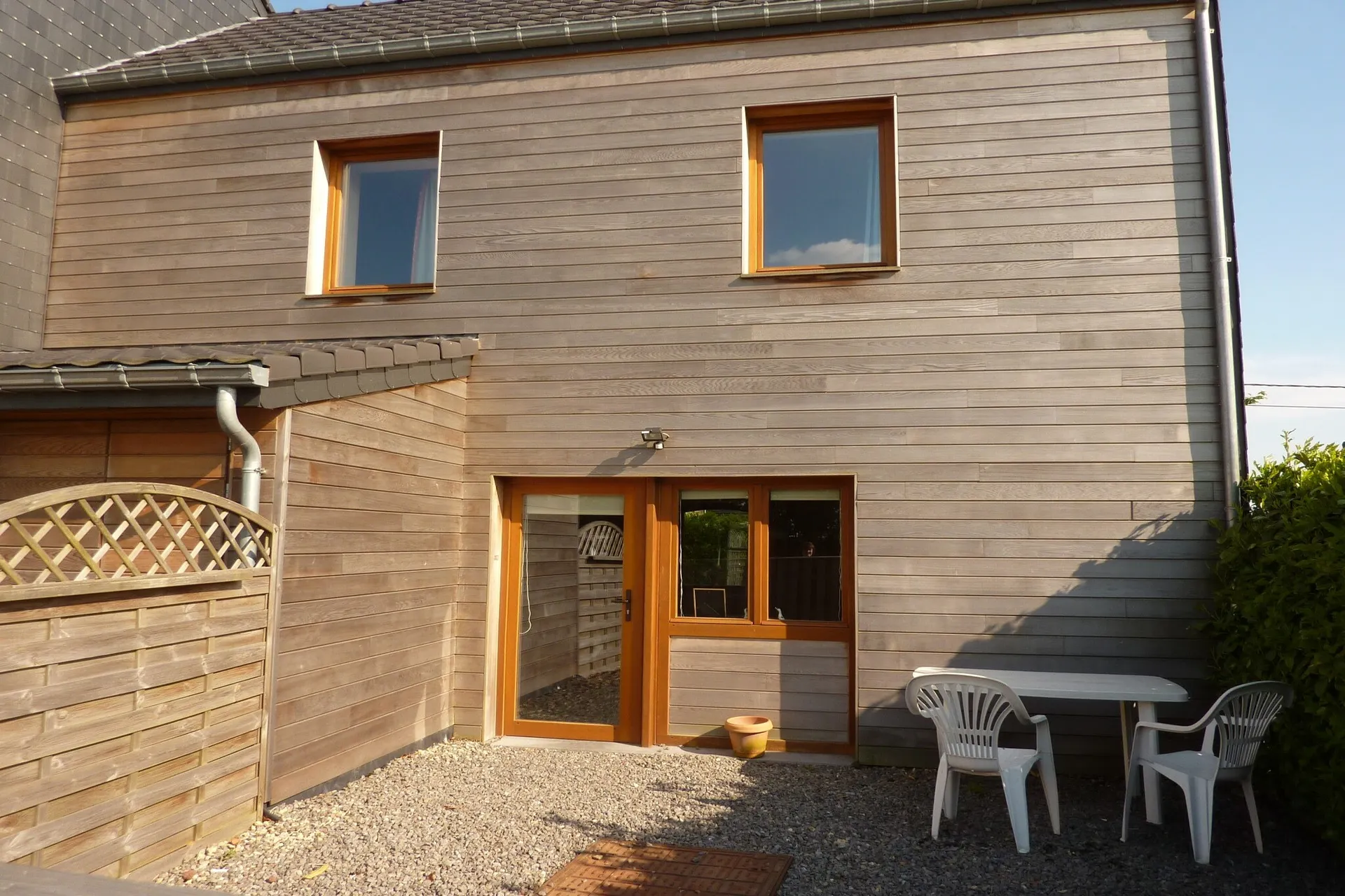 Exterieur vakantiehuis (zomer)