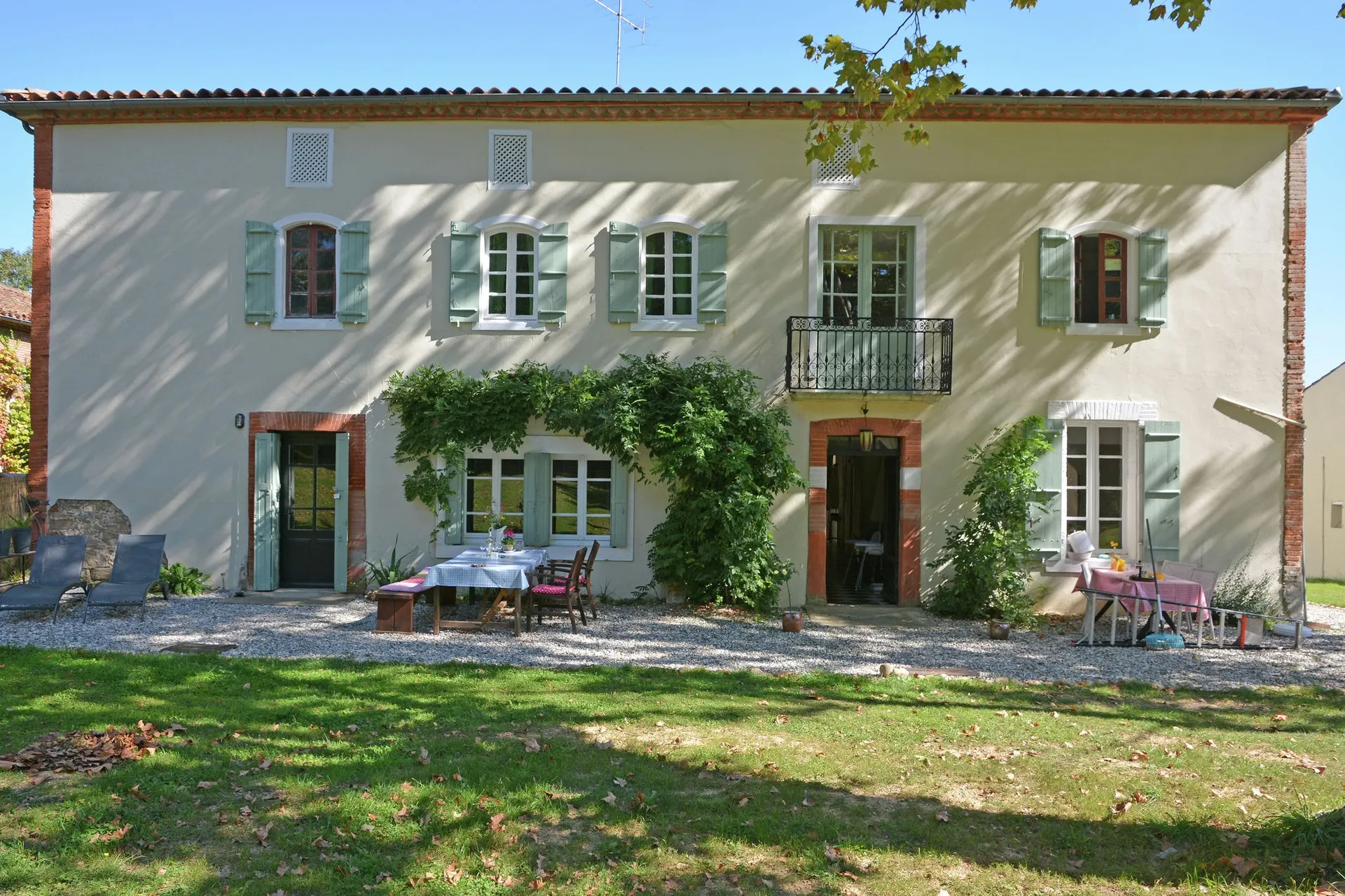 Extérieur maison de vacances (été)