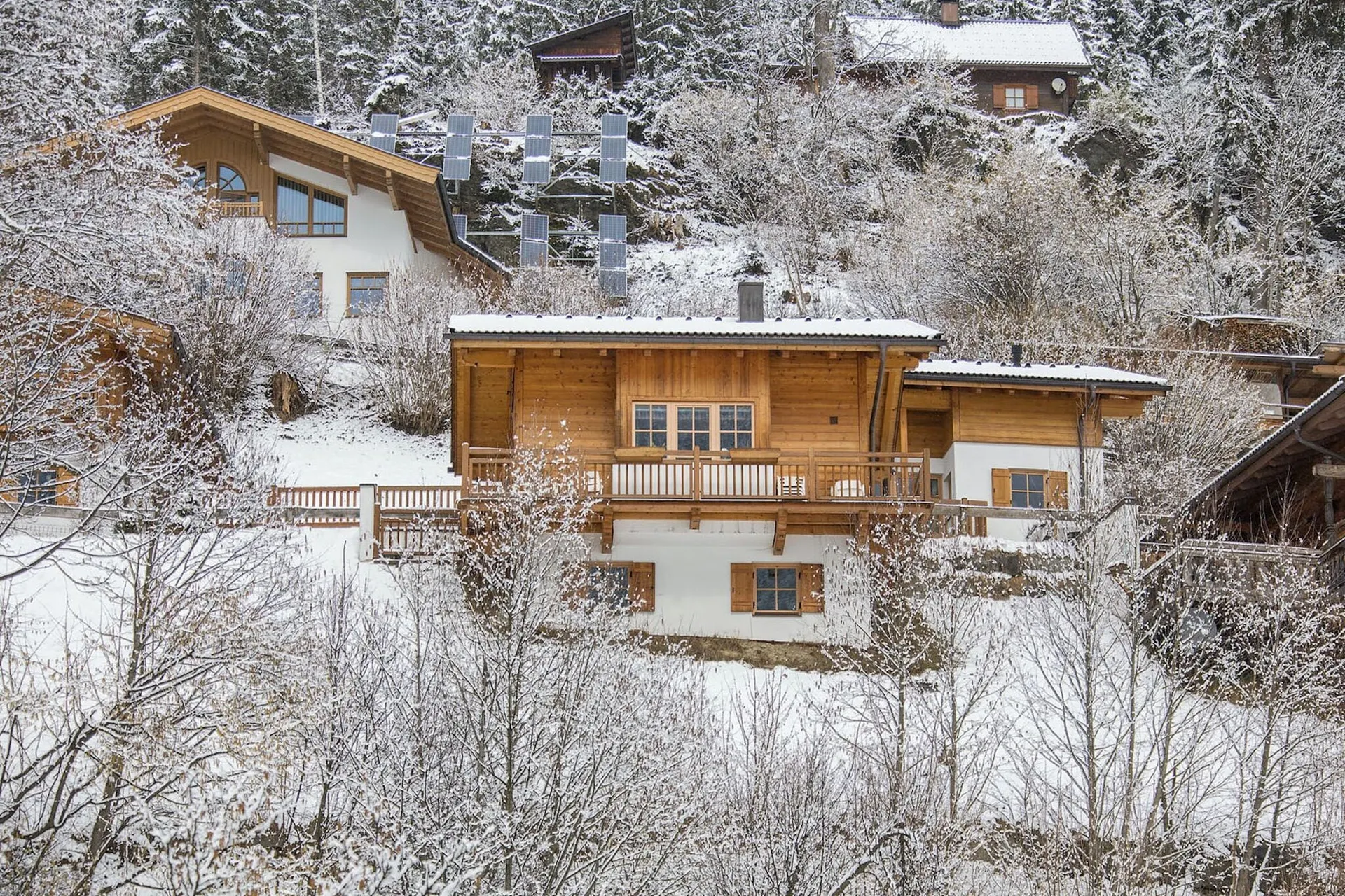 Extérieur maison de vacances (hiver)