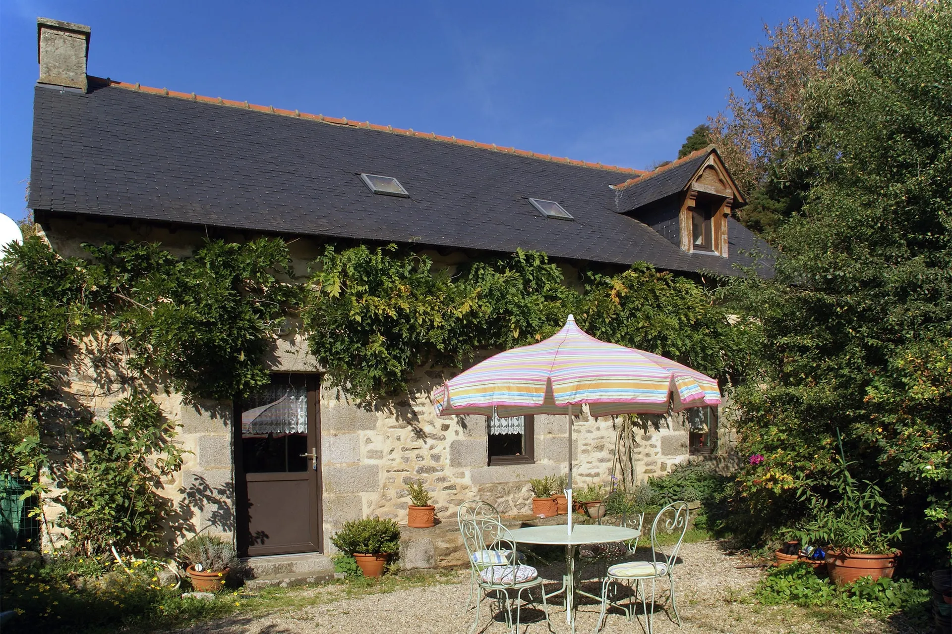 Extérieur maison de vacances (été)