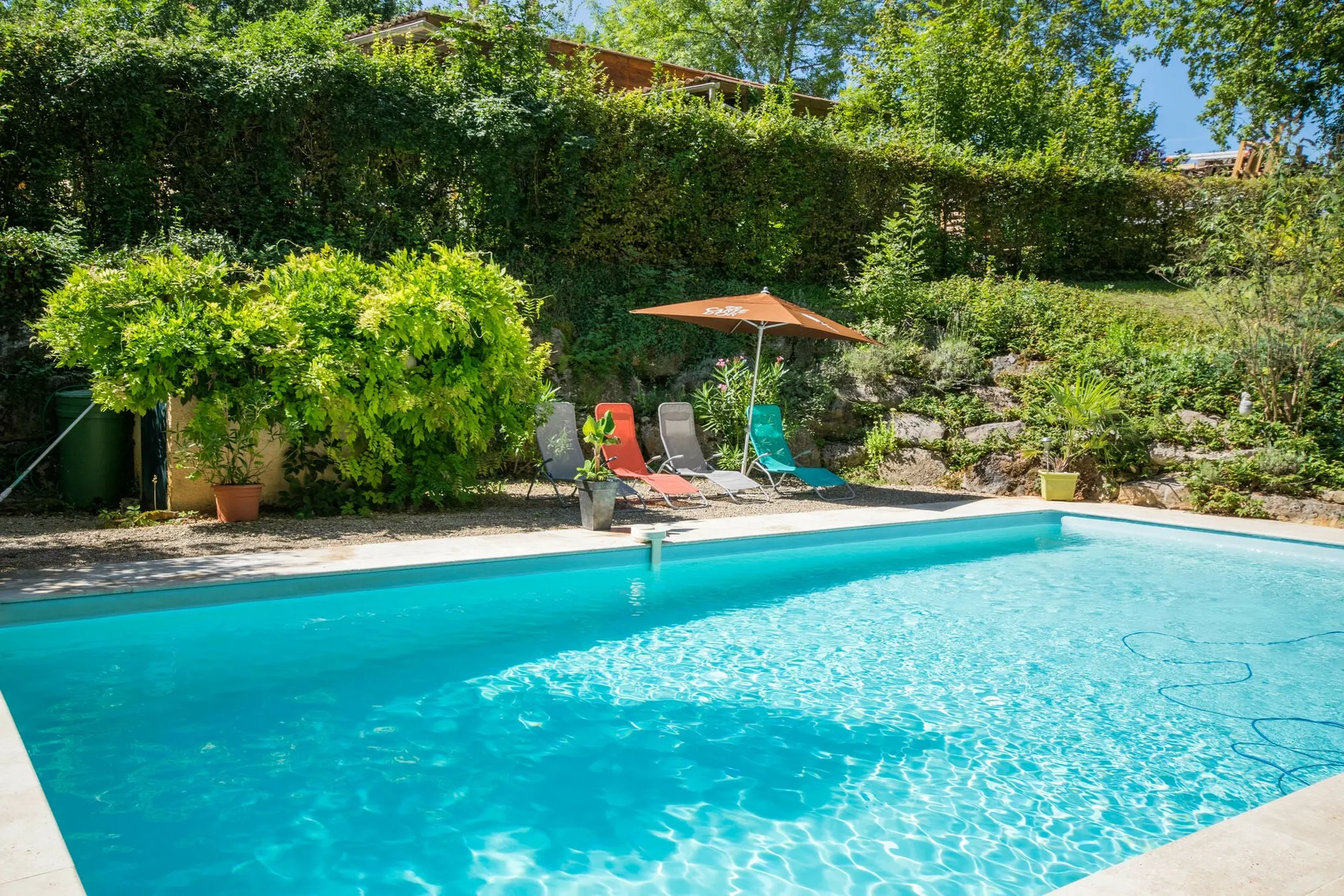 Piscine maison de vacances