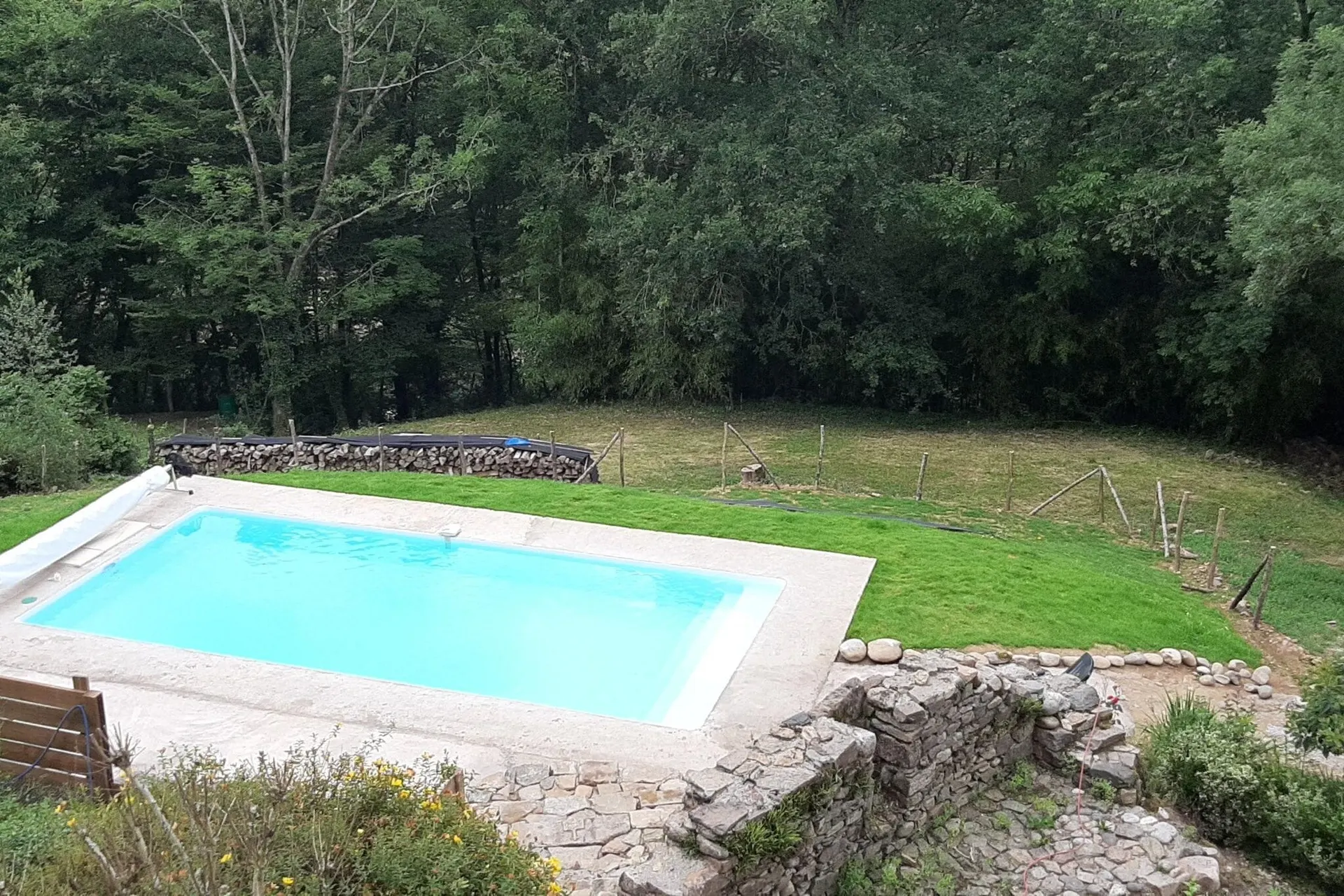 Piscine maison de vacances