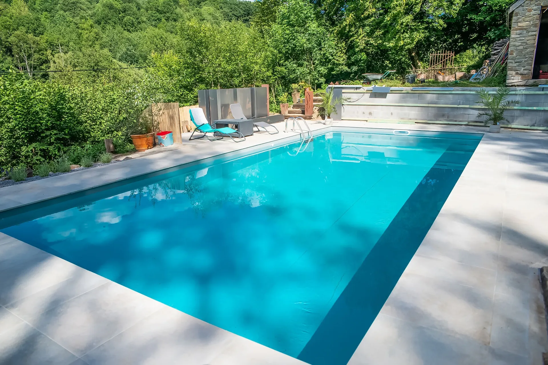 Piscine maison de vacances