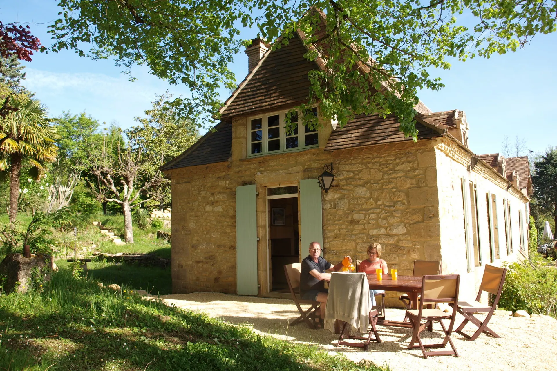 Extérieur maison de vacances (été)