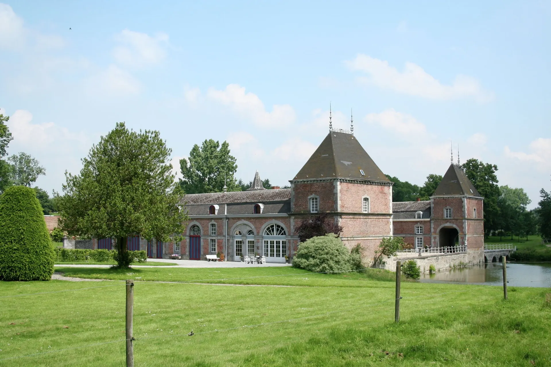 Exterieur vakantiehuis (zomer)