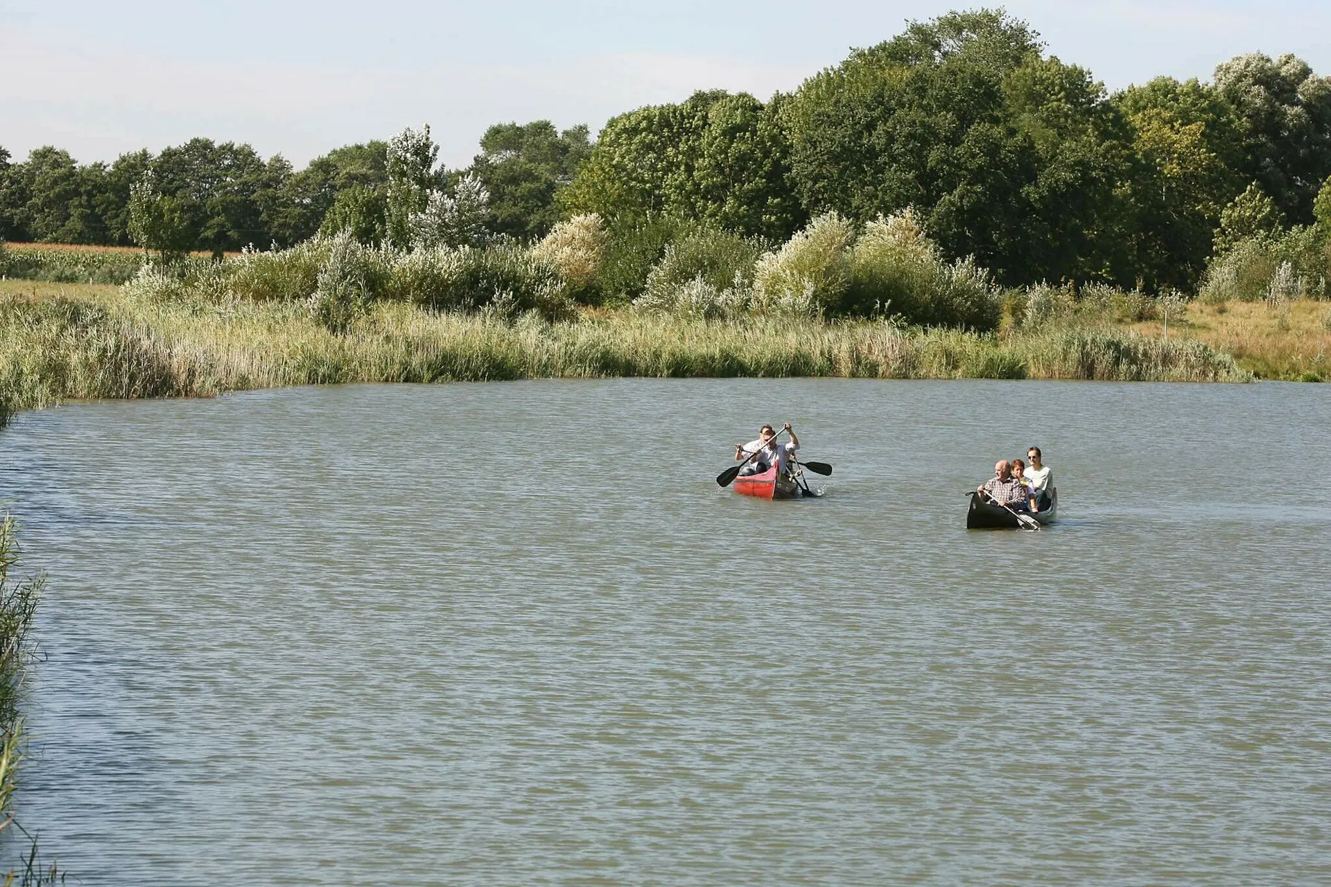 Uitzicht op het water