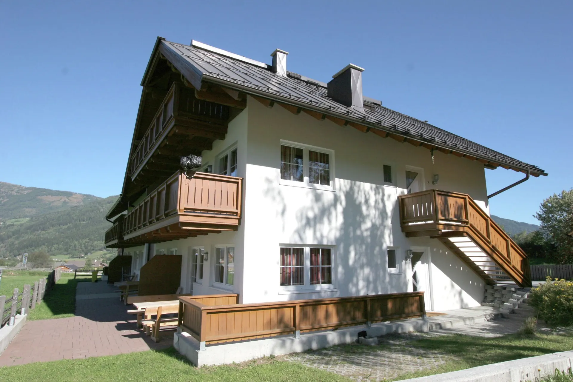 Exterieur vakantiehuis (zomer)