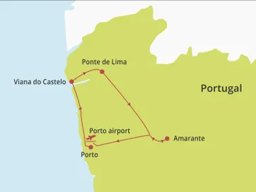 Fly-drive Noord Portugal voor genieters