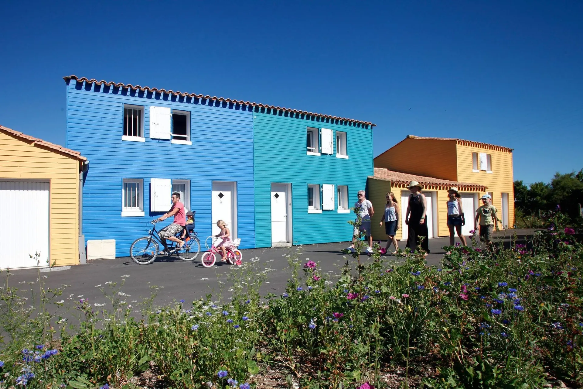 Extérieur maison de vacances (été)