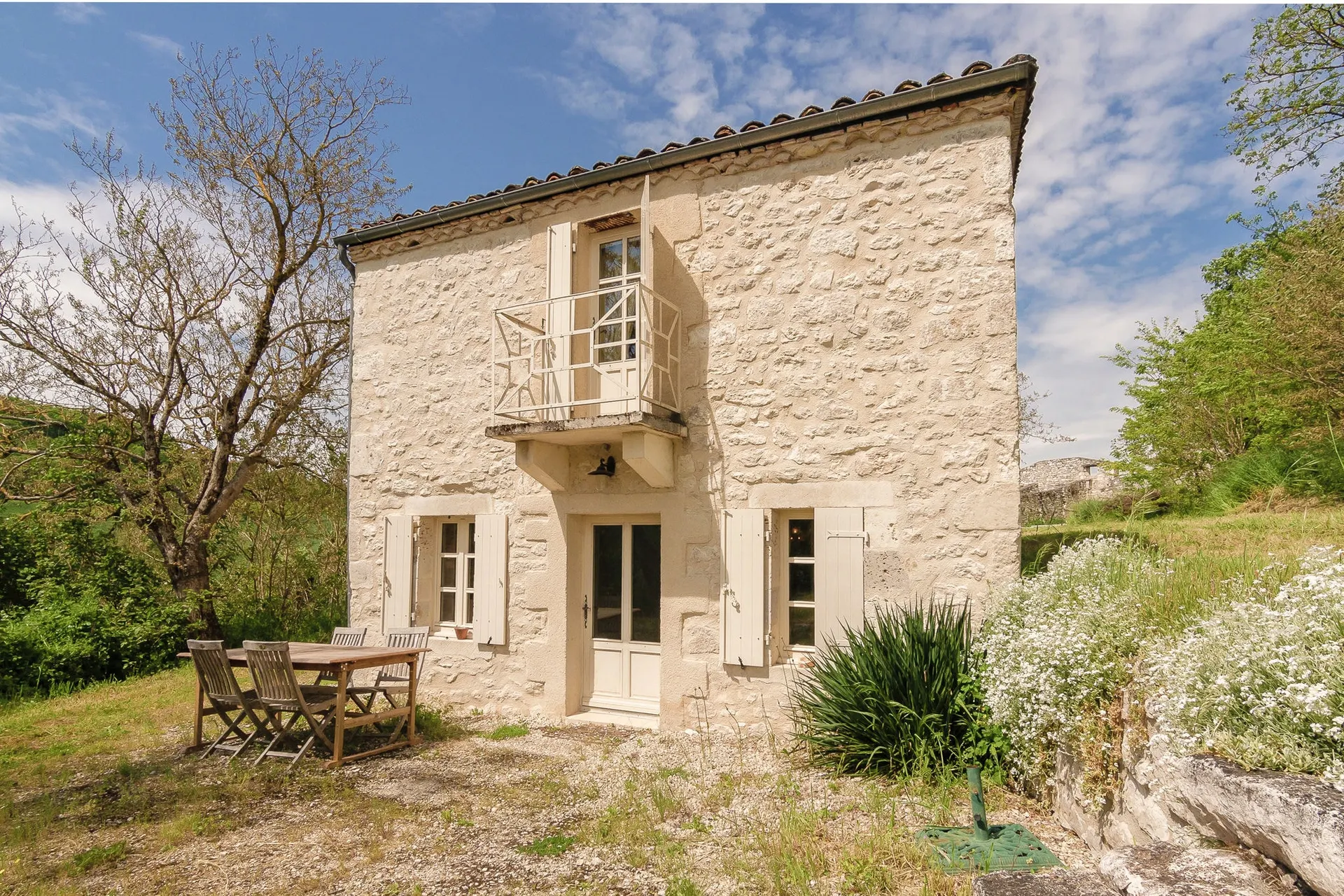 Extérieur maison de vacances (été)