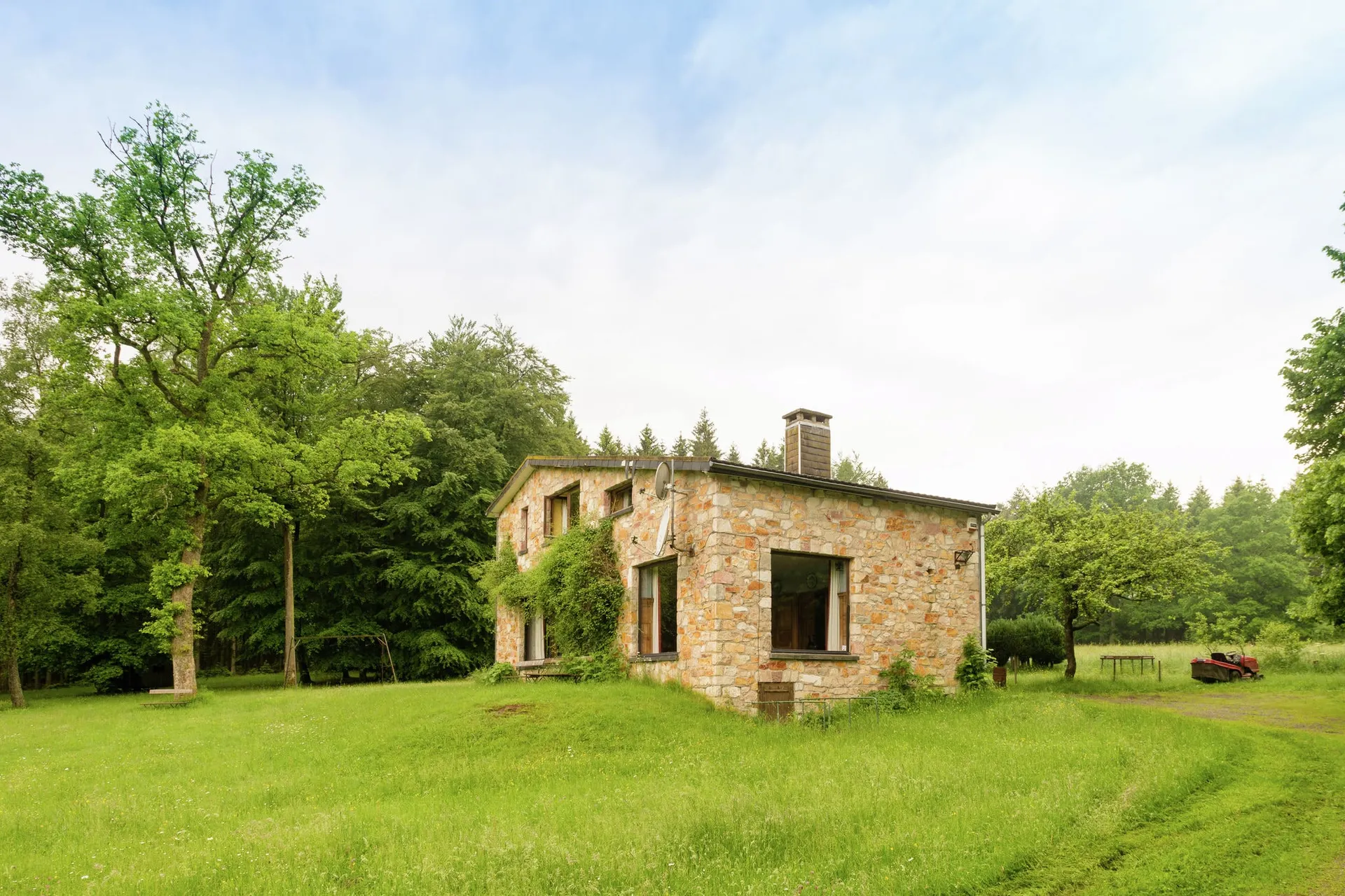 Exterieur vakantiehuis (zomer)