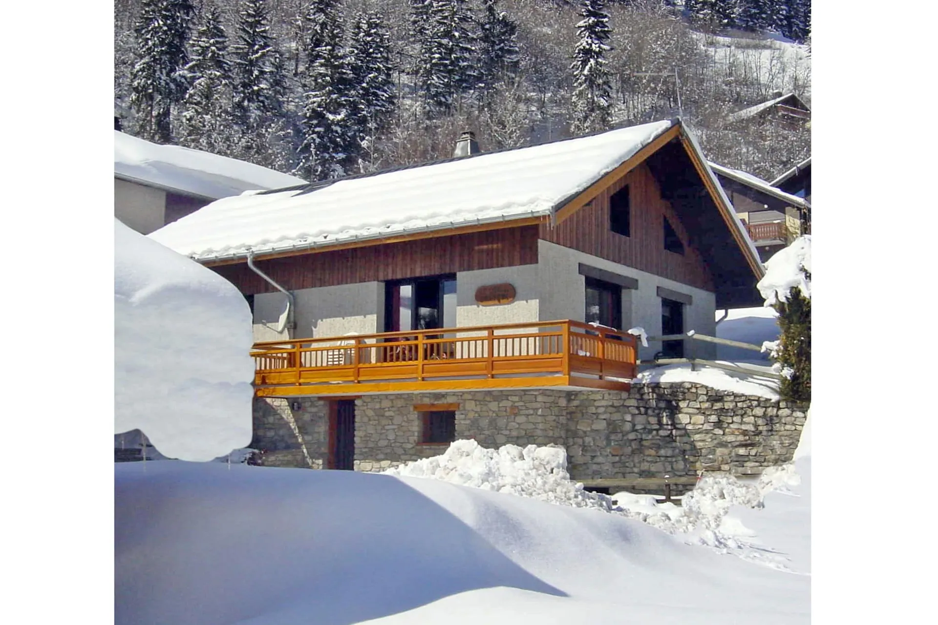 Extérieur maison de vacances (hiver)