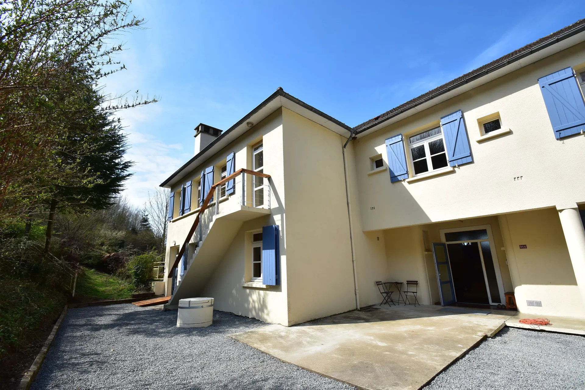 Extérieur maison de vacances (été)