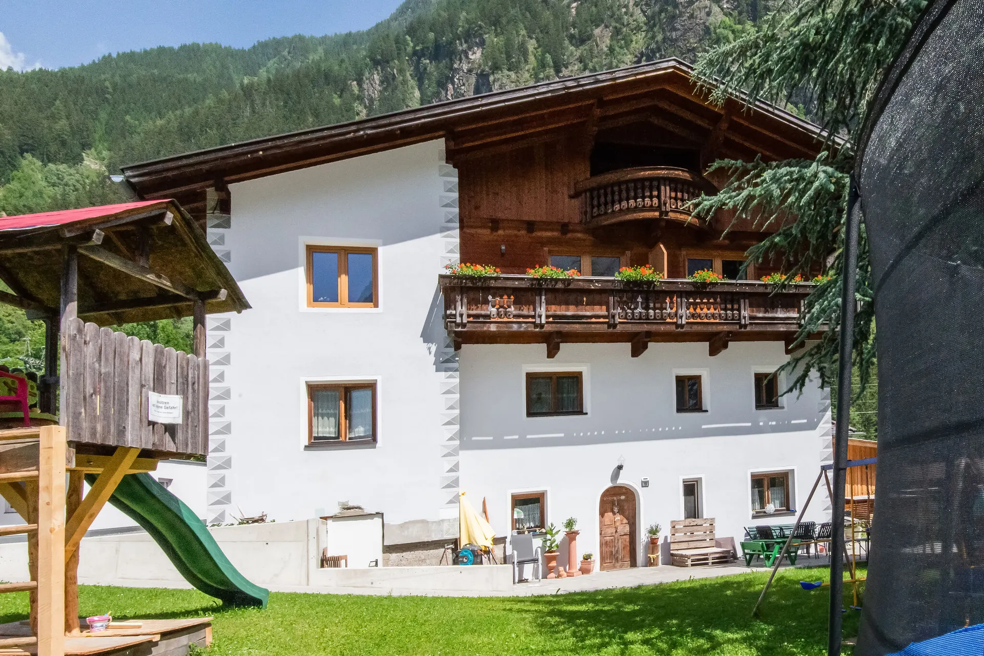 Extérieur maison de vacances (été)